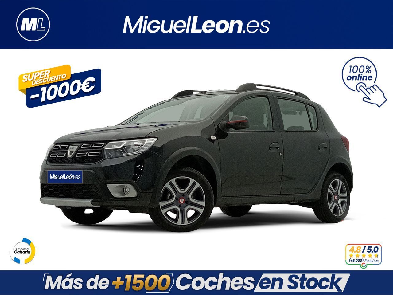 DACIA Sandero (Serie Limitada 2019 TCE 66kW (90CV)) en Palmas, Las