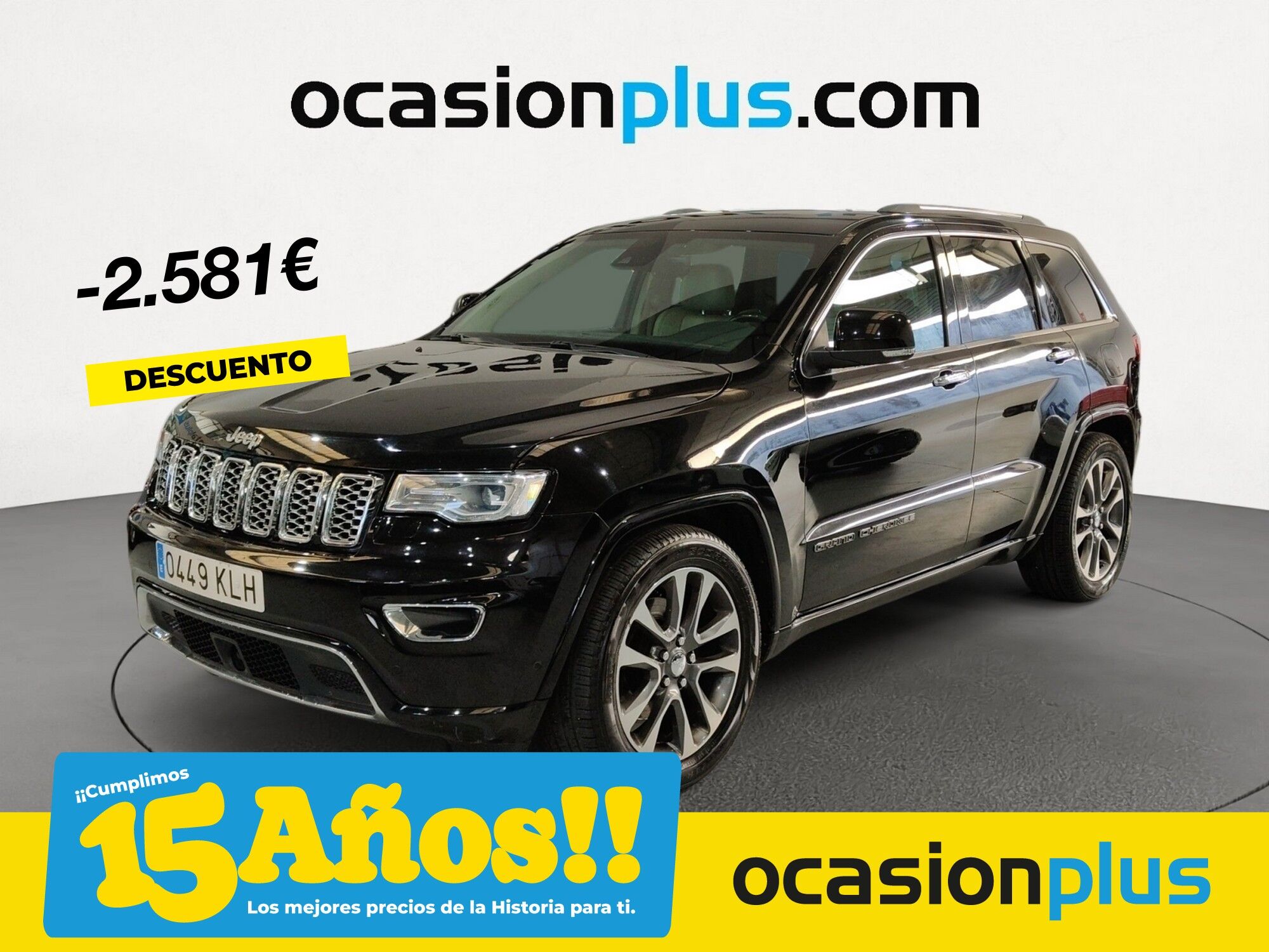 JEEP Grand Cherokee (3.0 CRD V6 Overland Auto 184 kW (250 CV)) en Madrid
