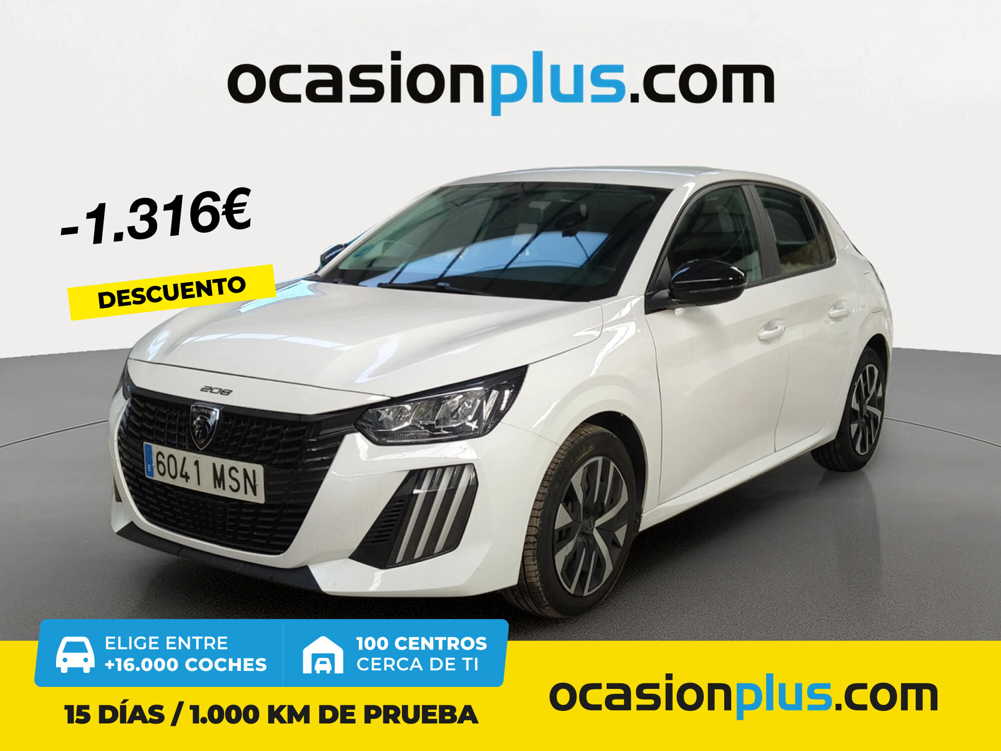 PEUGEOT 208 (PureTech 100 Active 75 kW (100 CV)) en Madrid