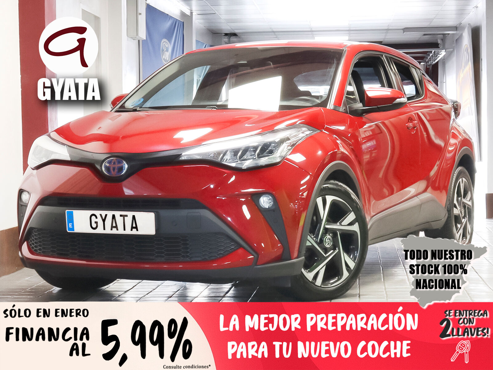 TOYOTA C-HR (1.8 125H Advance 90 kW (122 CV)) en Madrid