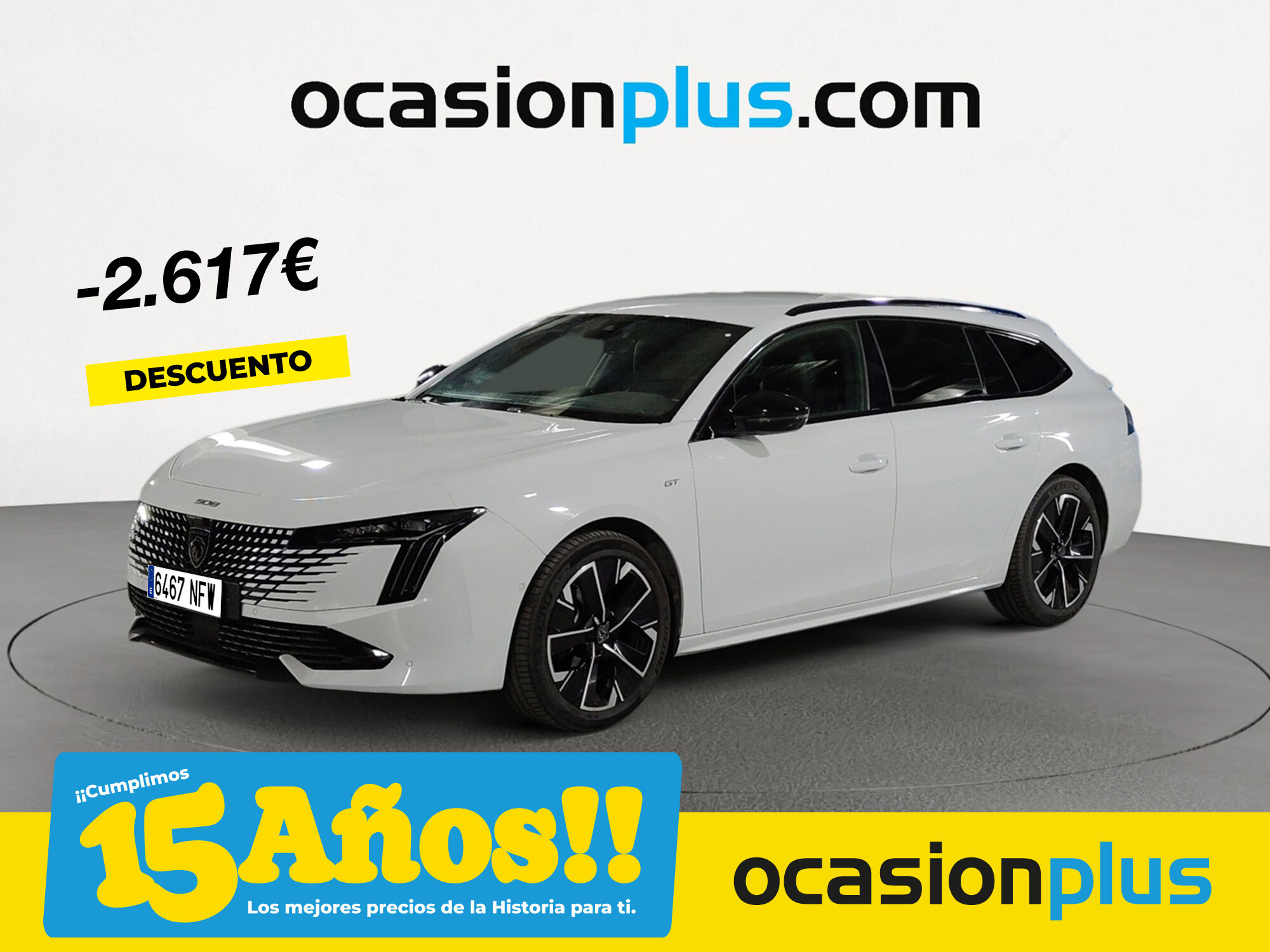 PEUGEOT 508 (BlueHDi 130 S&S GT EAT8 96 kW (130 CV)) en Madrid
