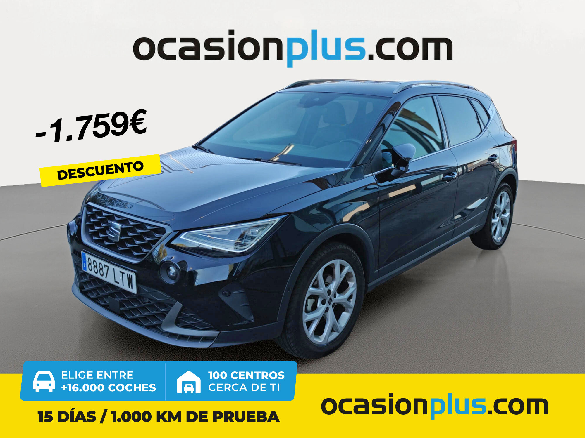 SEAT Arona (1.0 TGI GNC FR 66 kW (90 CV)) en Madrid