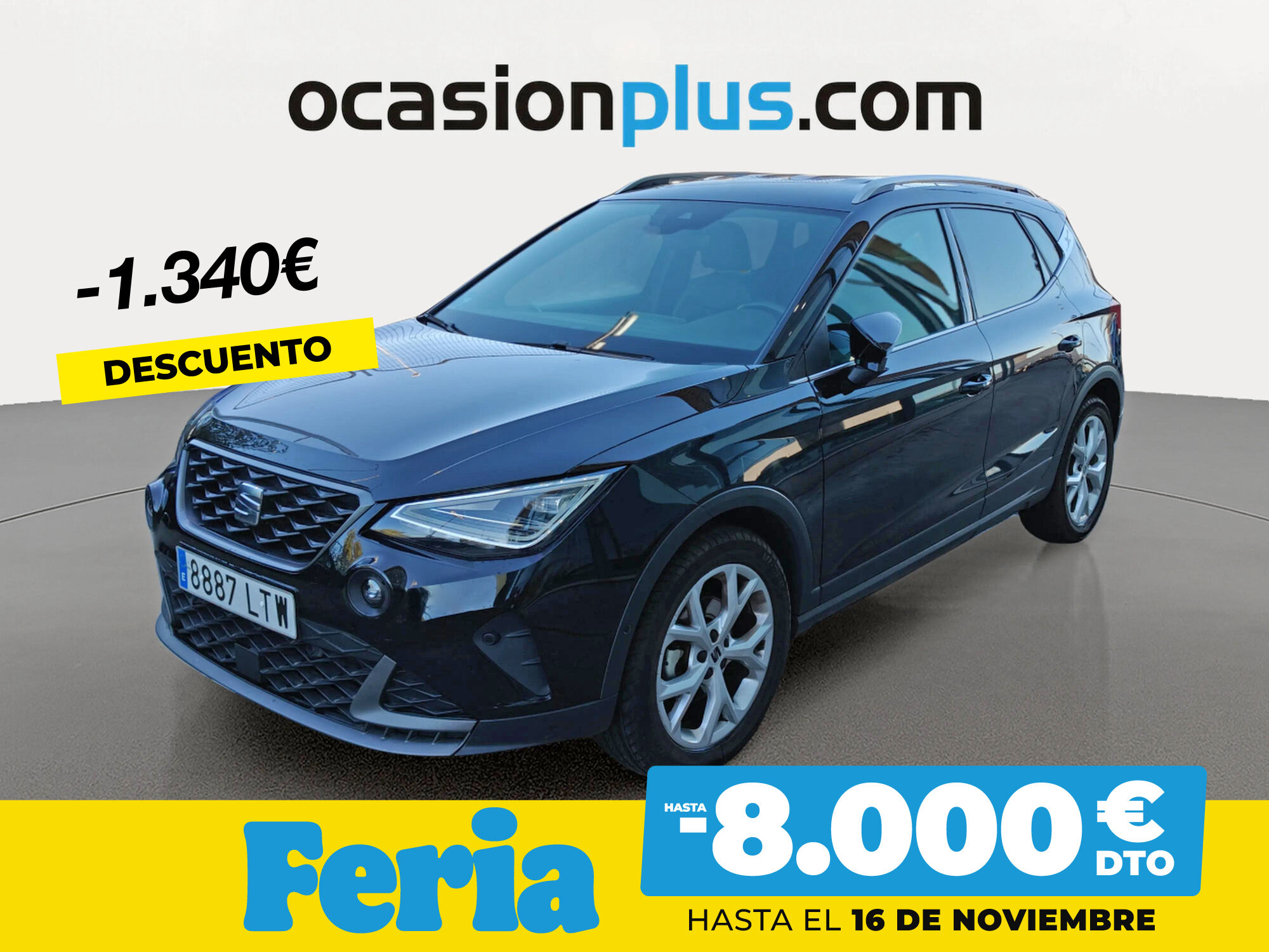 SEAT Arona (1.0 TGI GNC FR 66 kW (90 CV)) en Madrid