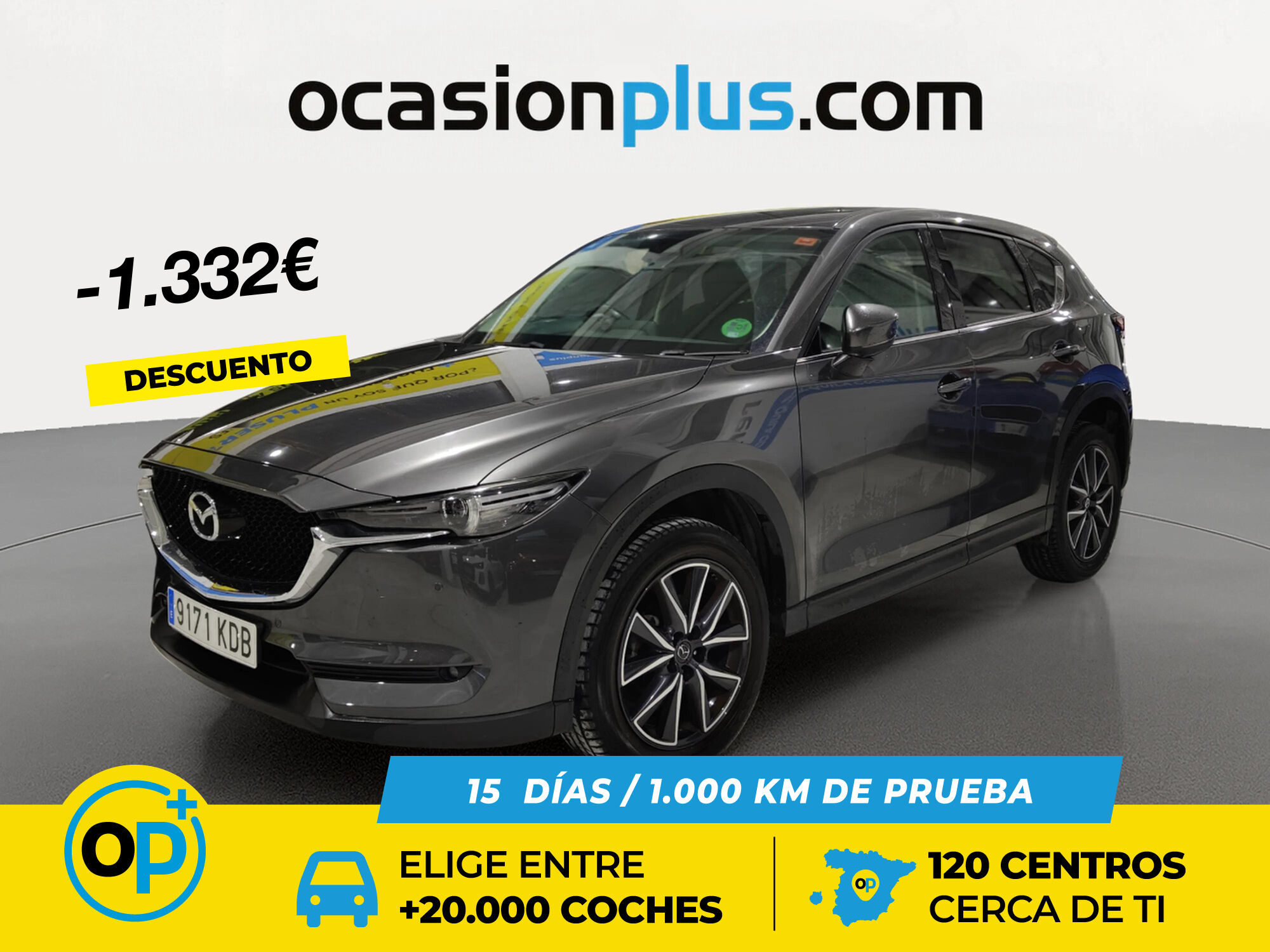 MAZDA CX-5 (2.0 GE Zenith 2WD 121 kW (165 CV)) en Madrid