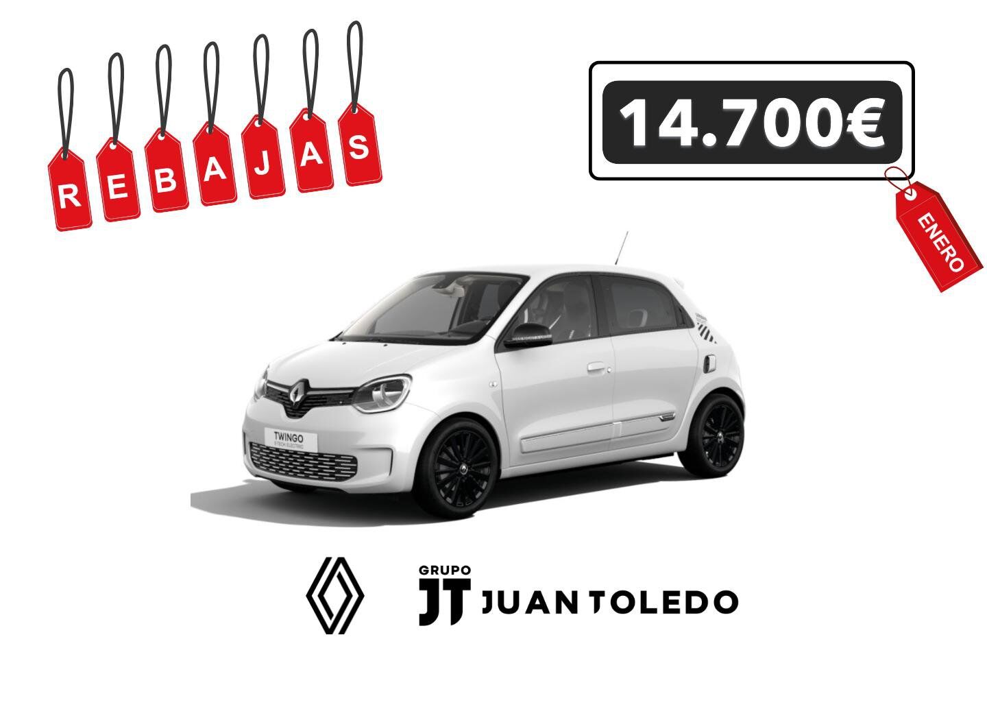 RENAULT Twingo (60 kW R80 batería 20kWh Urban Night) en Palmas, Las