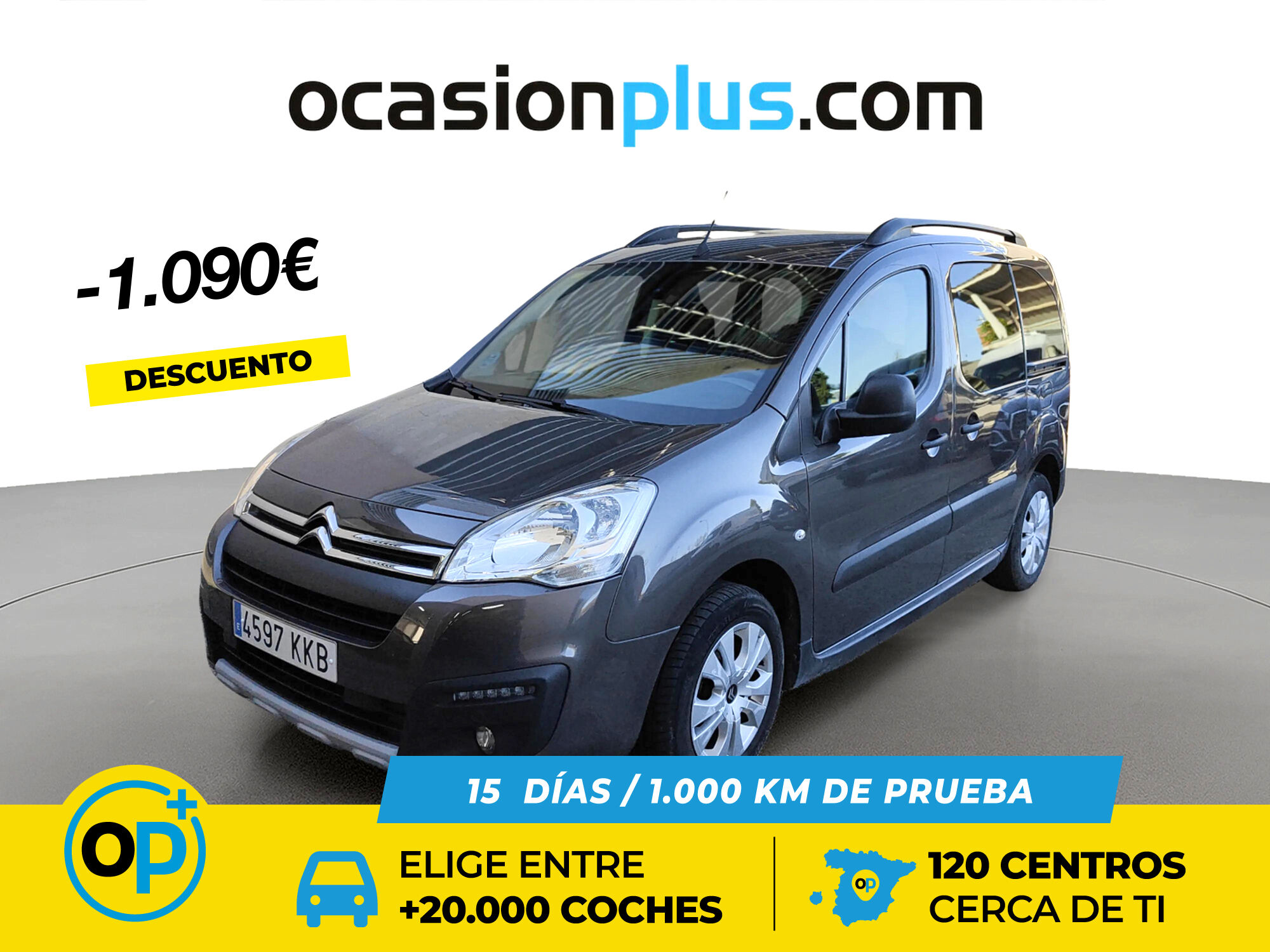 Foto del CITROEN Berlingo B. Multispace 1.6BlueHDi 20 Aniversario 100