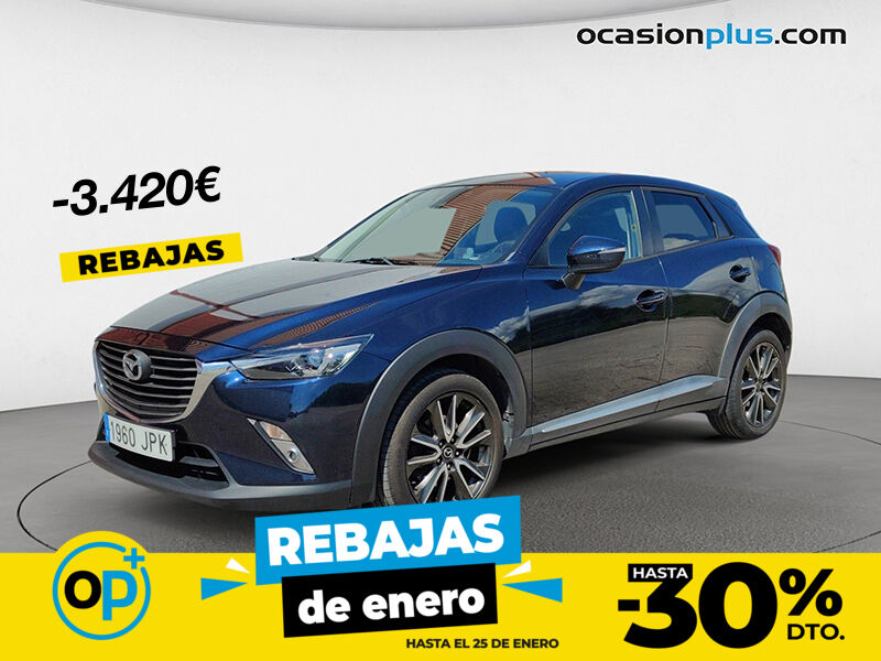 MAZDA CX-3 (1.5 DE SKYACTIV Luxury 2WD 77 kW (105 CV)) en Madrid
