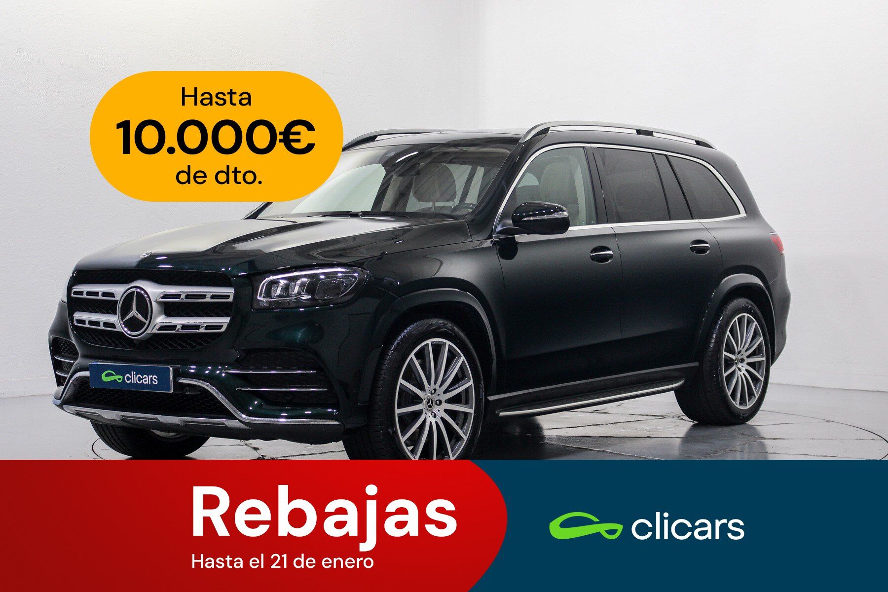 MERCEDES Clase GLS (GLS 400d 4Matic) en Madrid