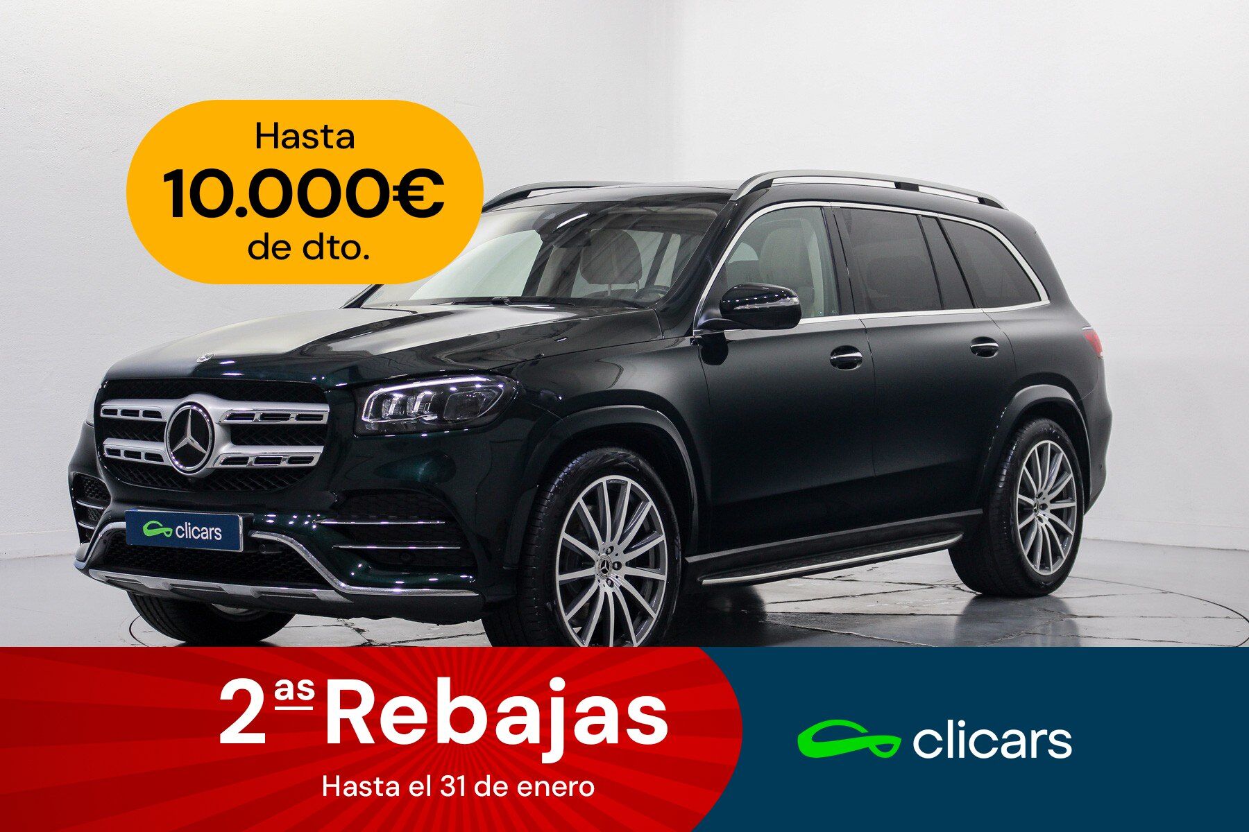 MERCEDES Clase GLS (GLS 400d 4Matic) en Madrid