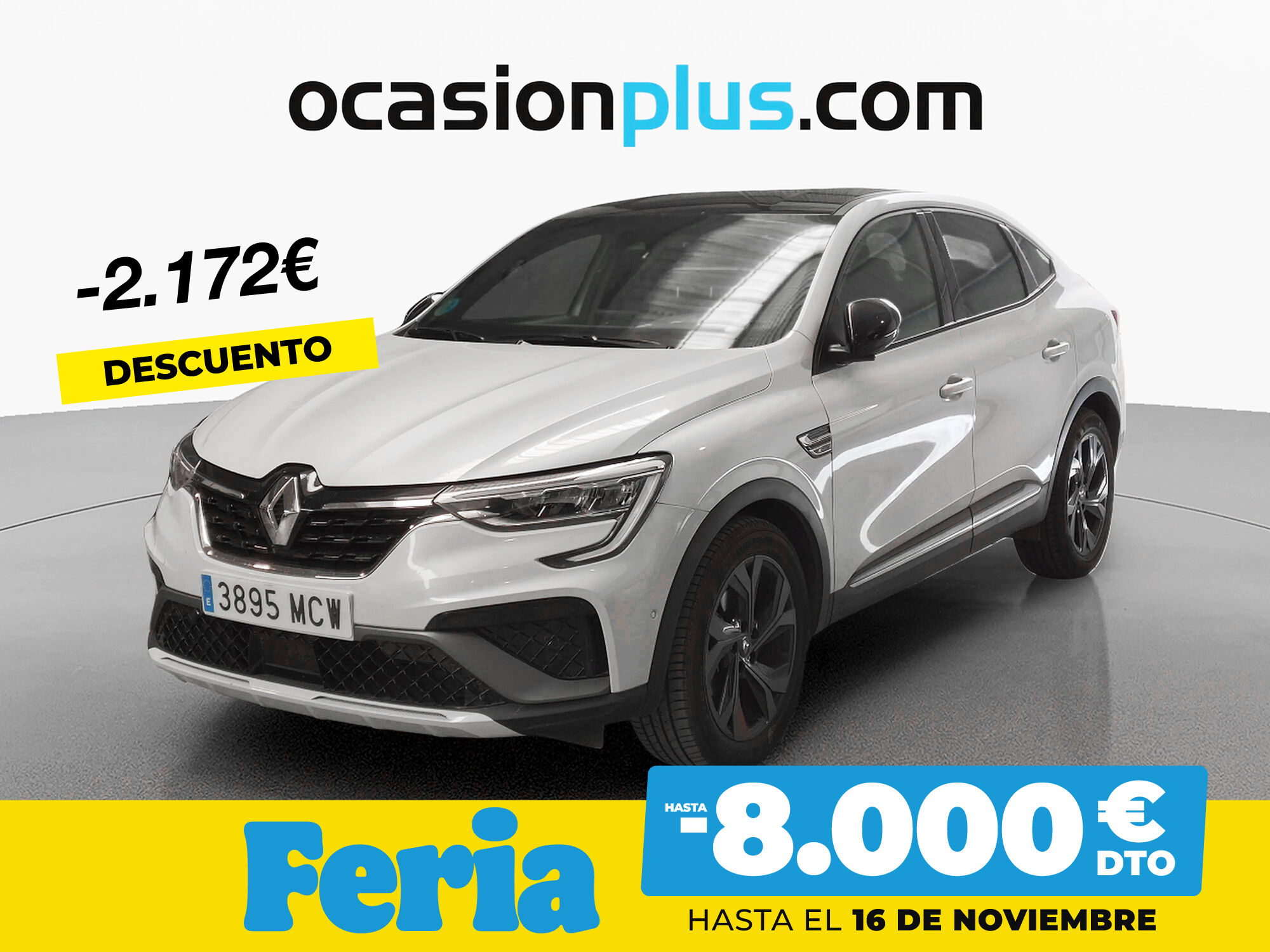 RENAULT Arkana (RS Line Fast Track E-TECH Híbrido 107 kW (145 CV)) en Madri