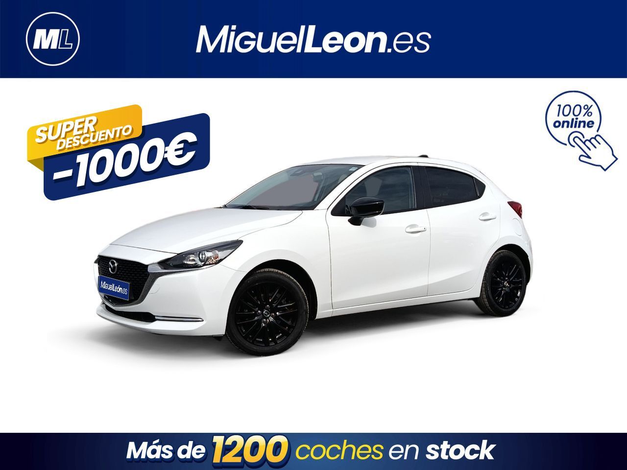 MAZDA Mazda2 (1.5 GE 66kW (90CV) Black Tech Edition) en Palmas, Las