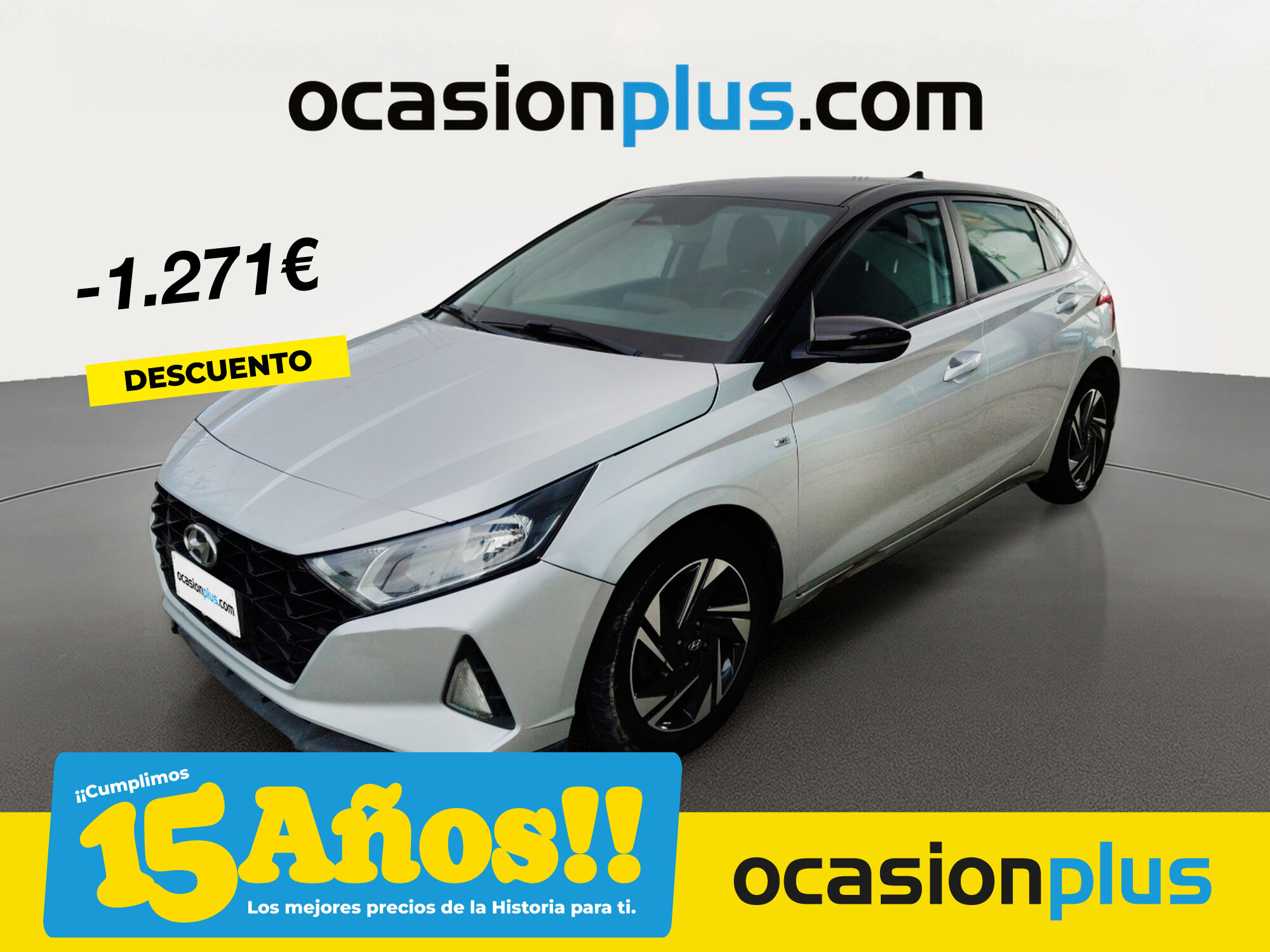 HYUNDAI i20 (1.0 TGDI 48V SLX 74 kW (100 CV)) en Madrid