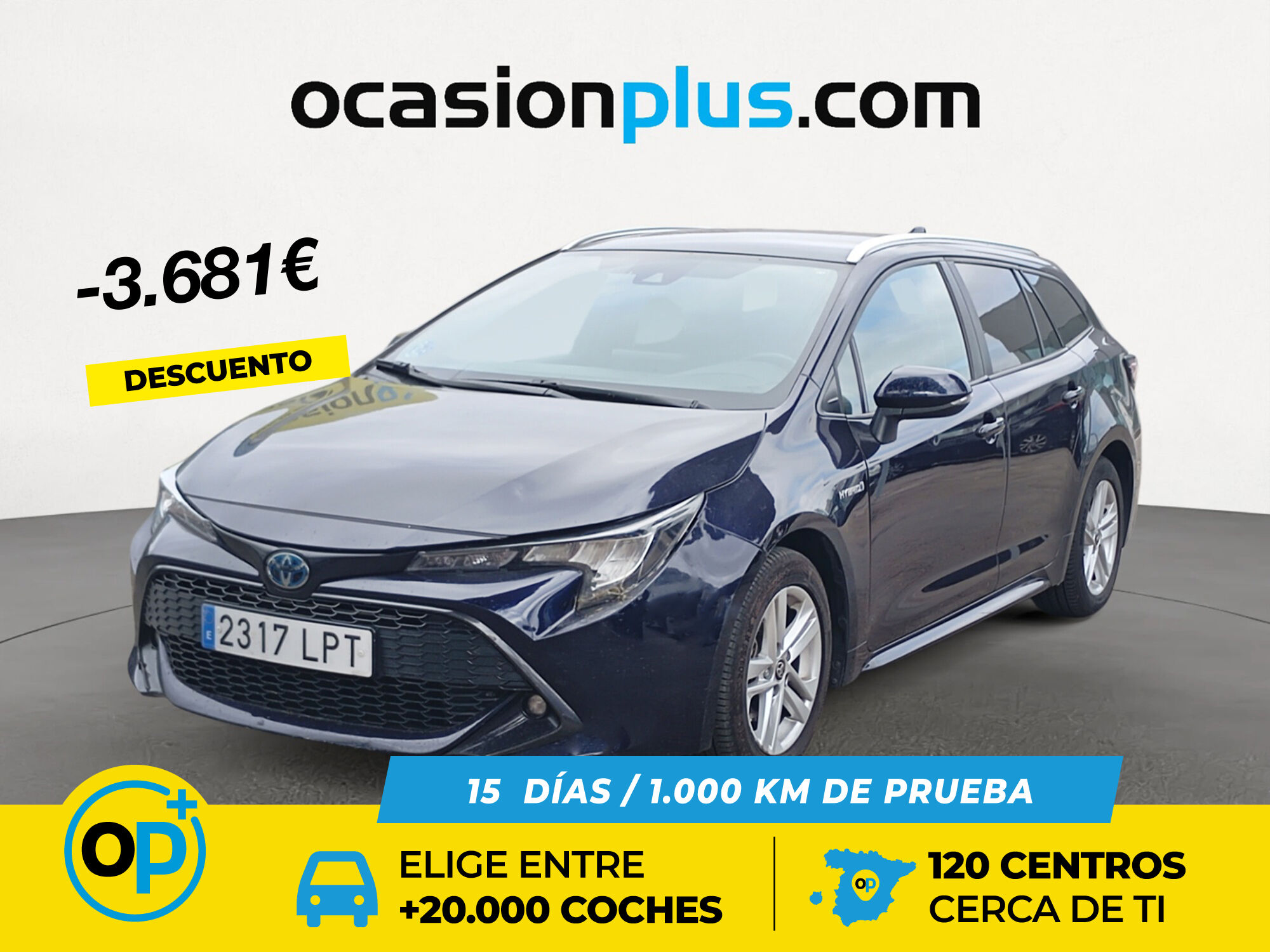 TOYOTA Corolla (Touring Sports 125H Active Tech E-CVT 90 kW (122 CV)) en Ma