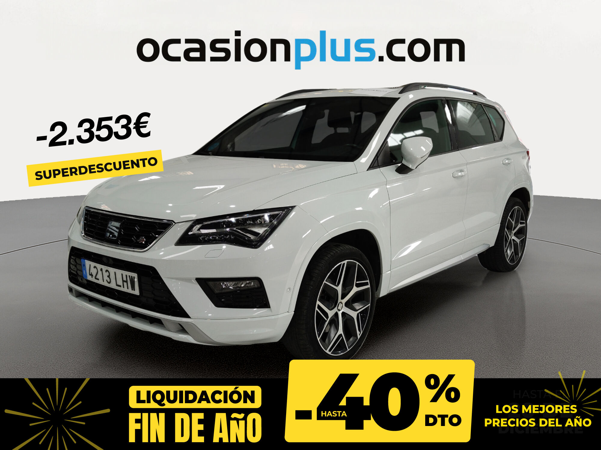 SEAT Ateca (2.0 TSI S&S FR Edition 4Drive DSG 140 kW (190 CV)) en Madrid