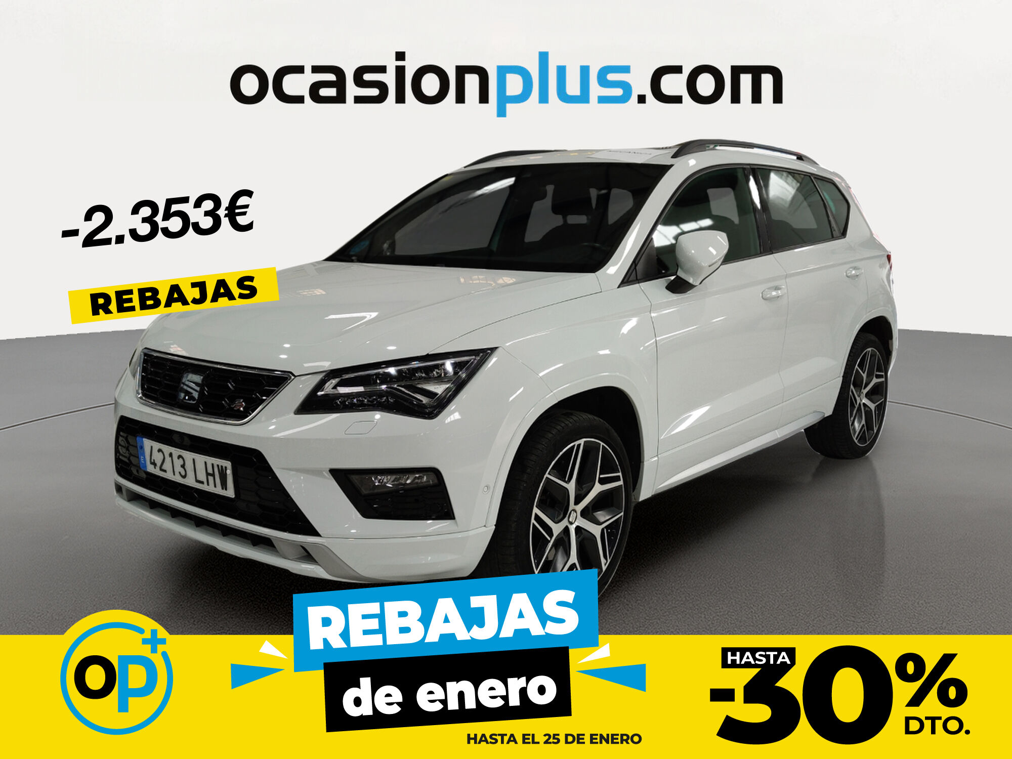 SEAT Ateca (2.0 TSI S&S FR Edition 4Drive DSG 140 kW (190 CV)) en Madrid