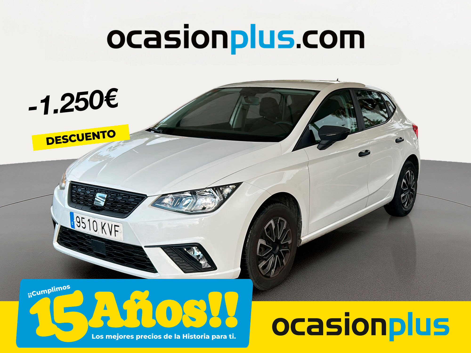 SEAT Ibiza (1.6 TDI Reference Plus 59 kW (80 CV)) en Madrid