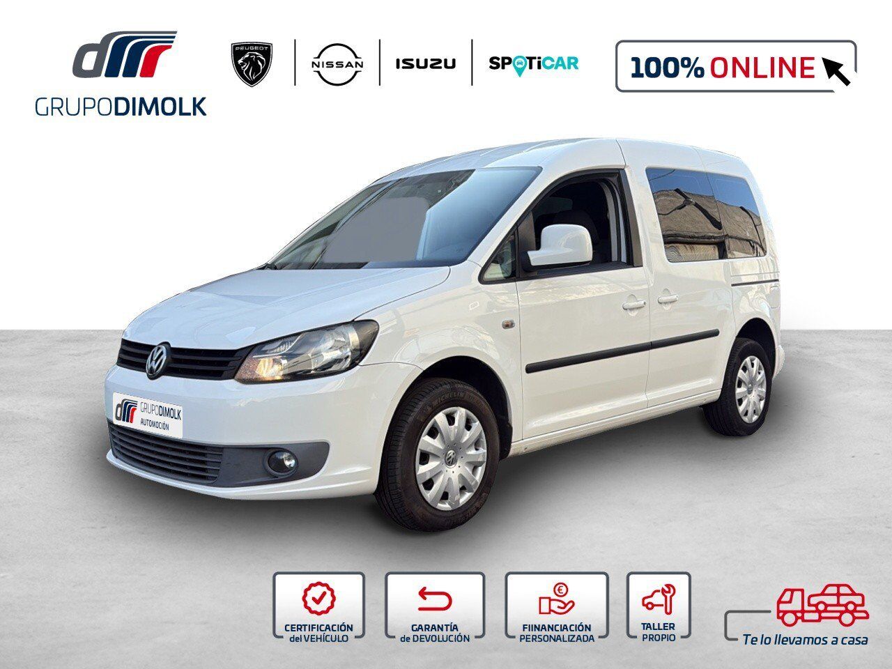 VOLKSWAGEN Caddy (Comfortline 1.6 TDI 102cv 5pl) en Coruña, A