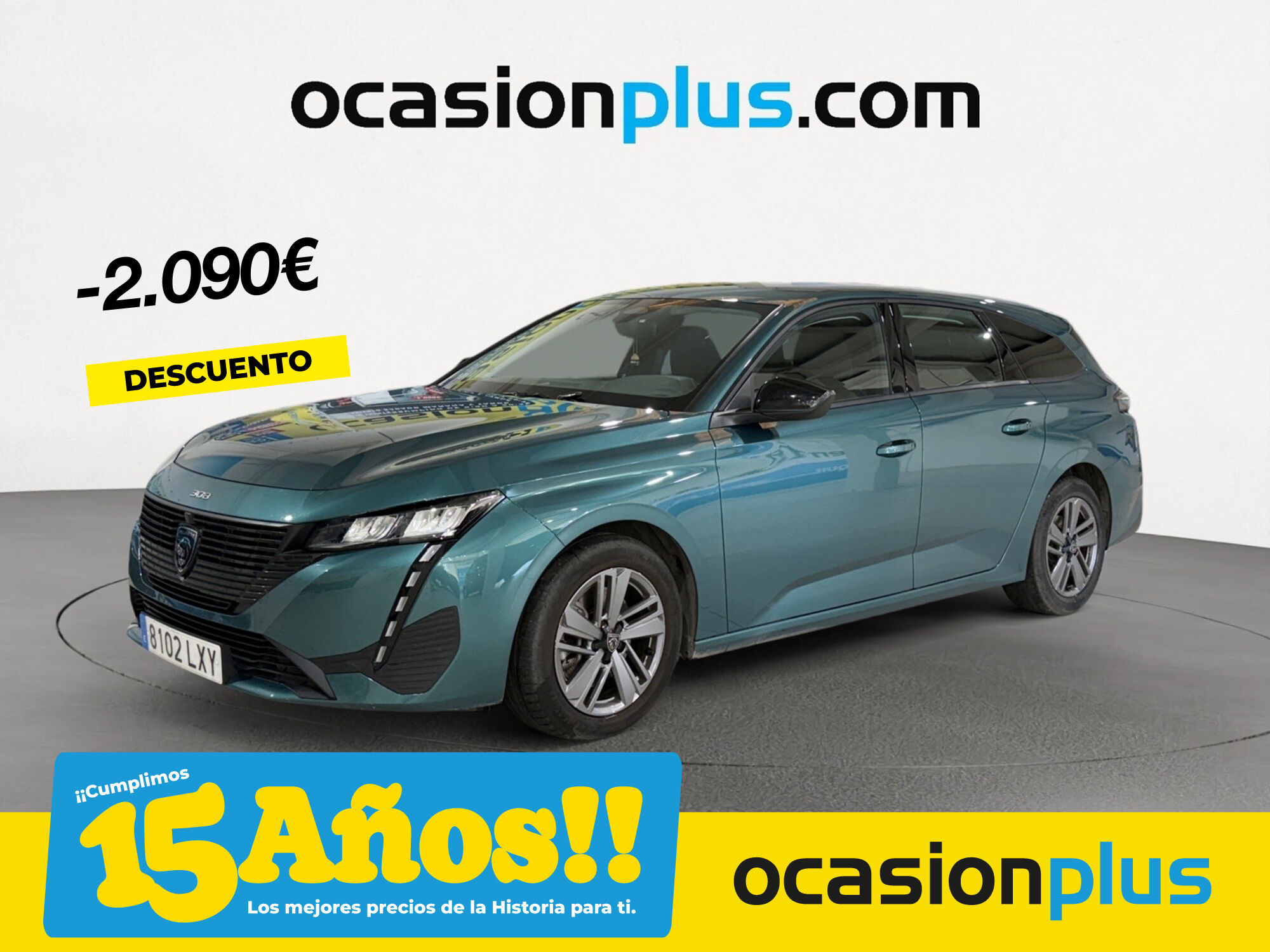 PEUGEOT 308 (Active Pack S&S PureTech 96 kW (130 CV) EAT8) en Madrid