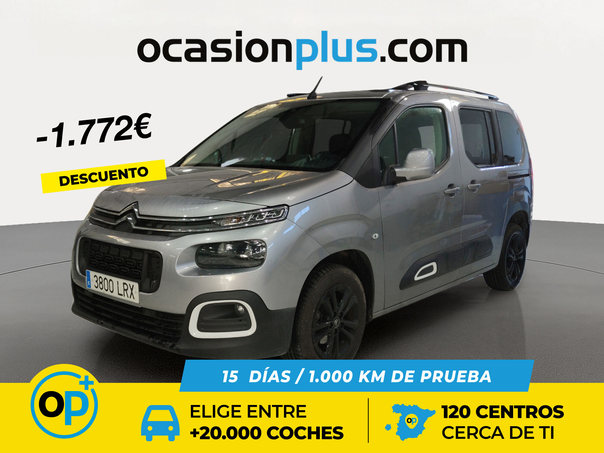 Foto del CITROEN Berlingo BlueHDi S&S Talla M Feel Pack 100