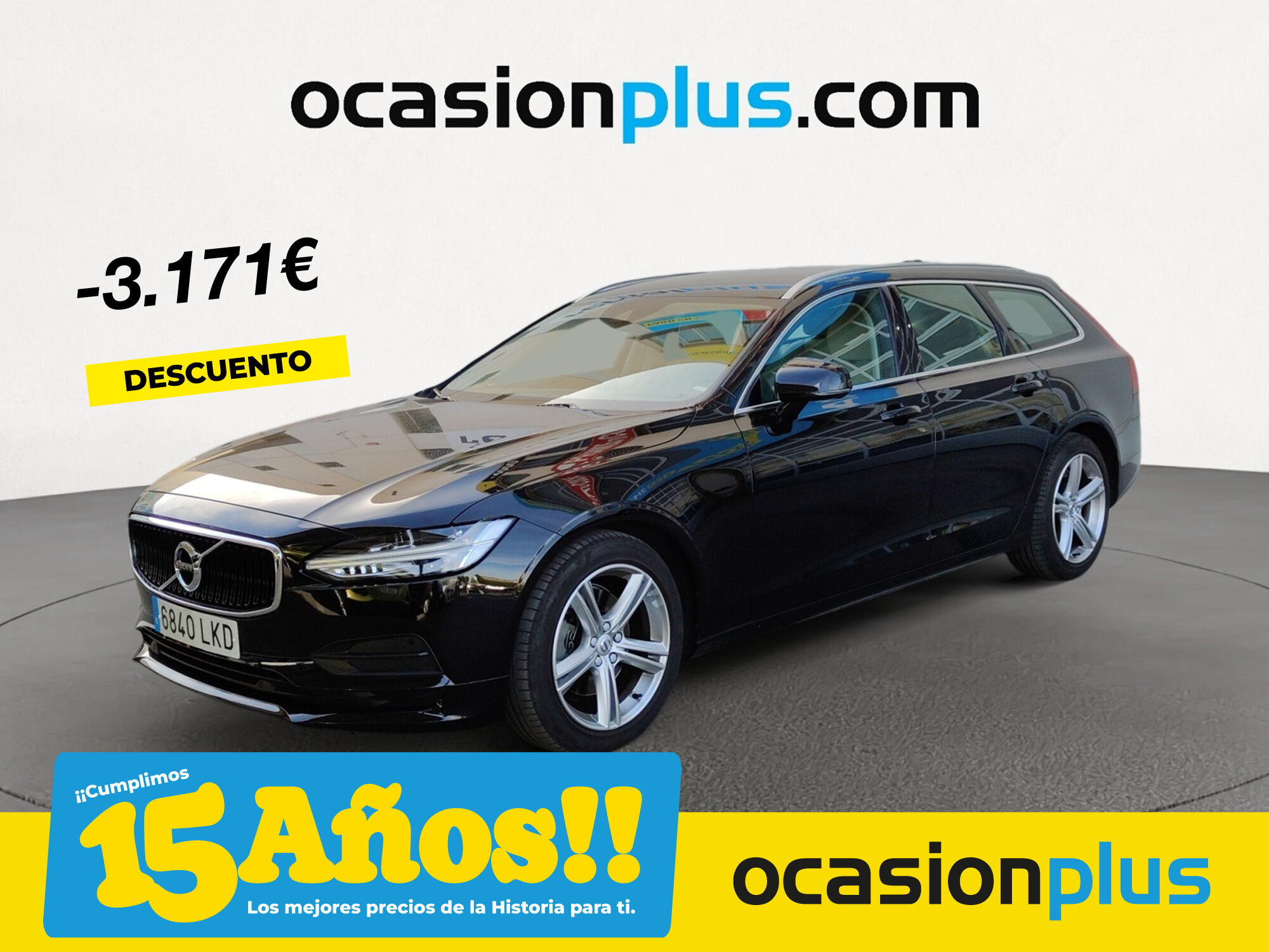 VOLVO V90 (D4 Business Plus Auto 140 kW (190 CV)) en Madrid