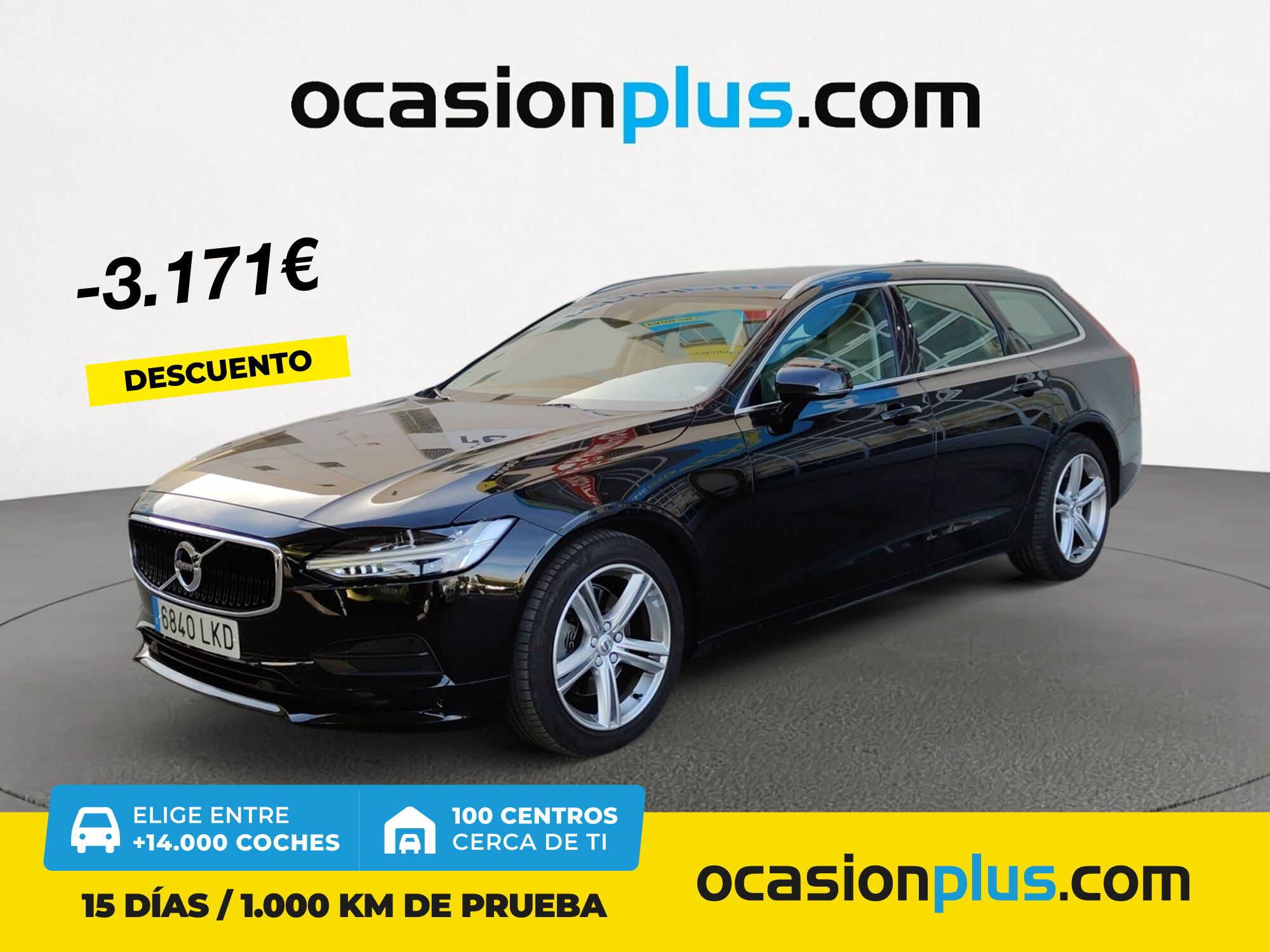 VOLVO V90 (D4 Business Plus Auto 140 kW (190 CV)) en Madrid