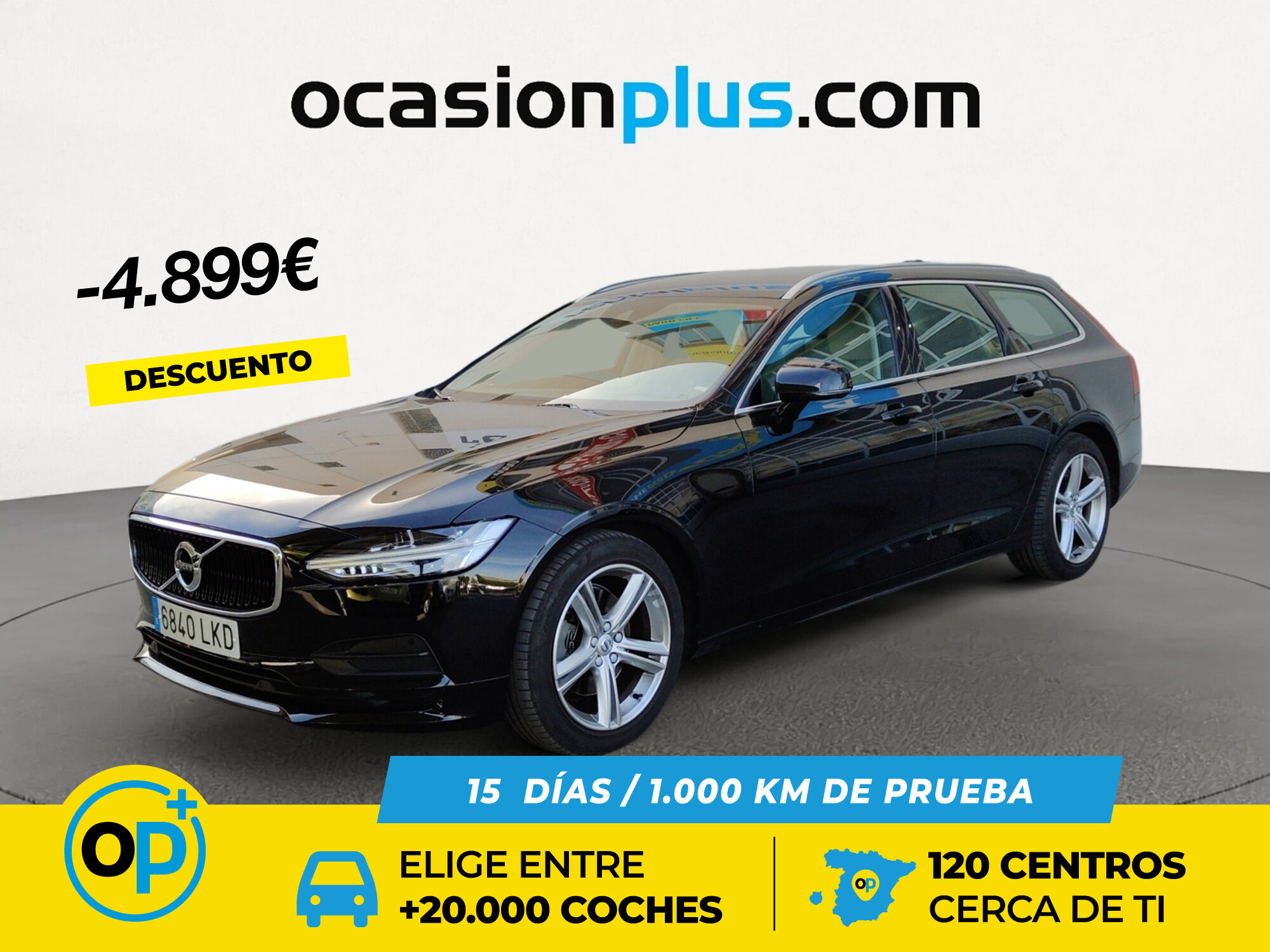 VOLVO V90 (D4 Business Plus Auto 140 kW (190 CV)) en Madrid