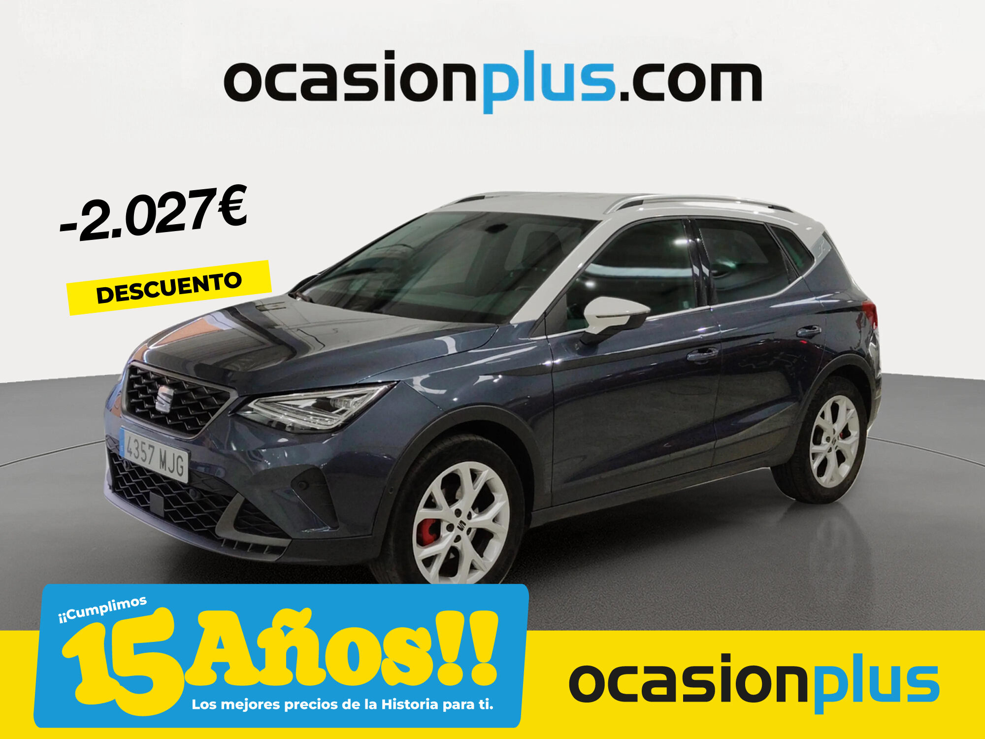 SEAT Arona (1.5 TSI S&S FR XL DSG 110 kW (150 CV)) en Madrid