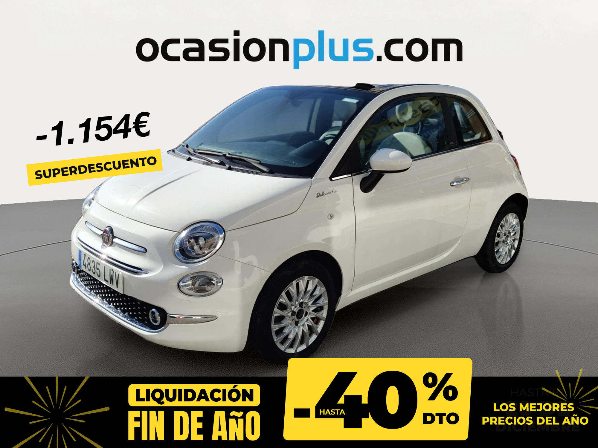FIAT 500 (1.0 Hybrid Dolcevita 51 kW (70 CV)) en Madrid