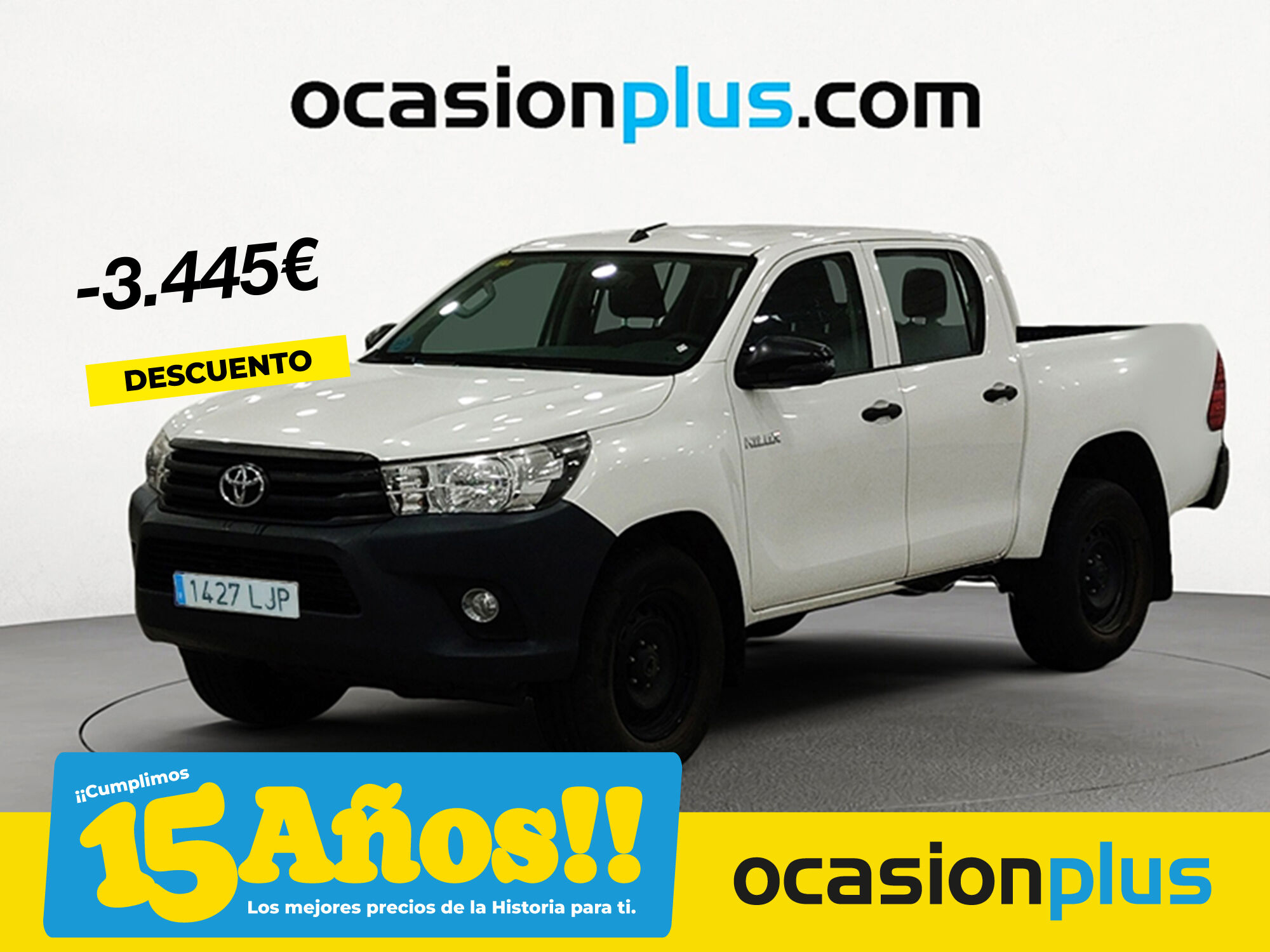 TOYOTA Hilux (2.4 D-4D Doble Cabina GX 110 kW (150 CV)) en Madrid