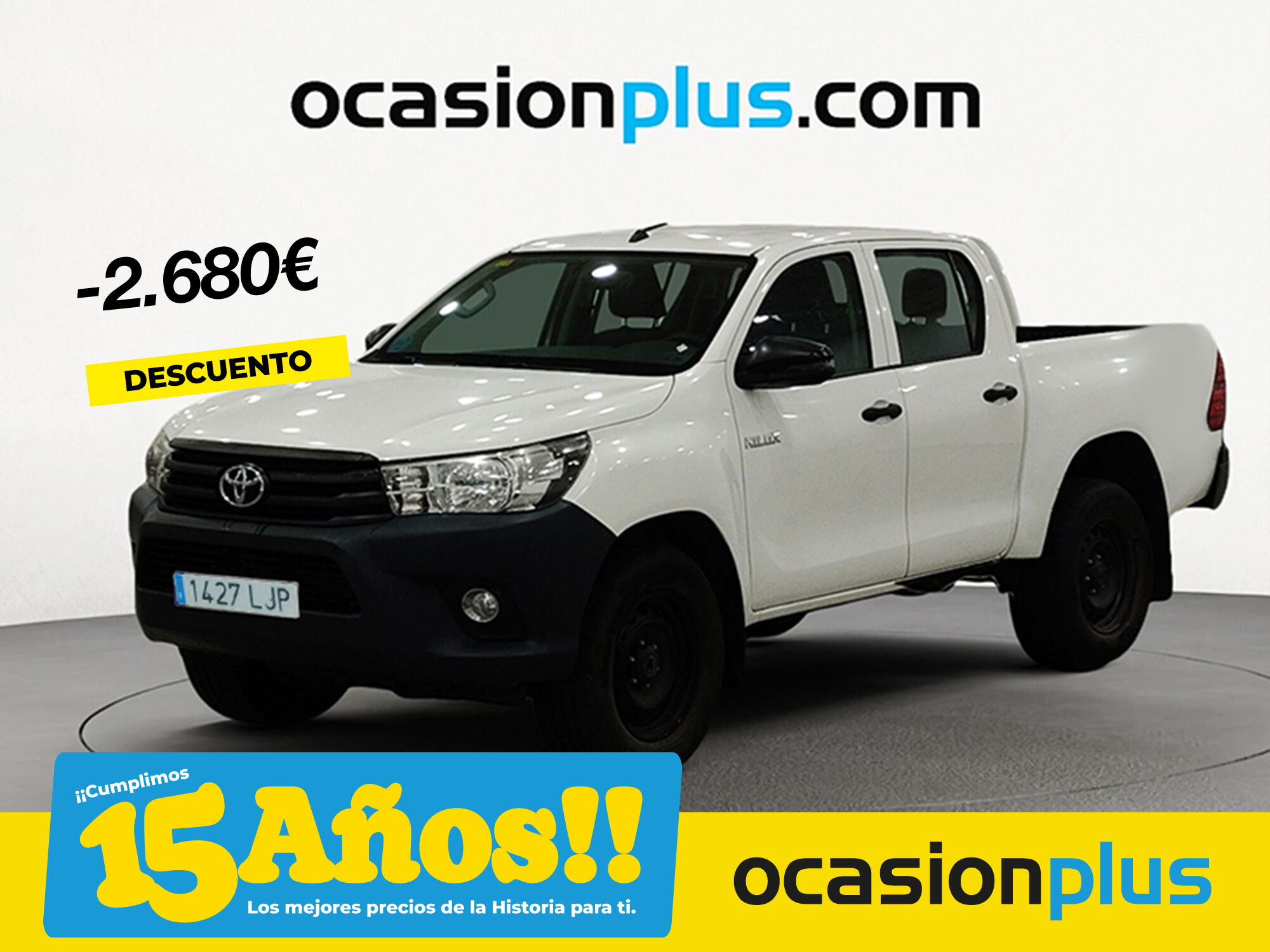 TOYOTA Hilux (2.4 D-4D Doble Cabina GX 110 kW (150 CV)) en Madrid