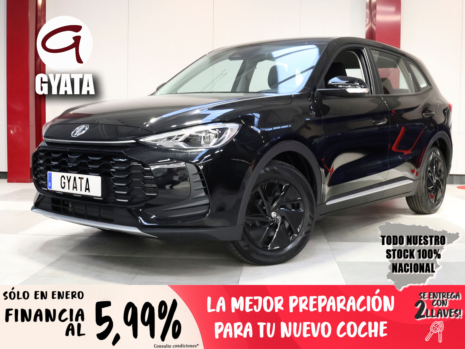 MG ZS (1.5 Hybrid+ Standard 145 kW (197 CV)) en Madrid