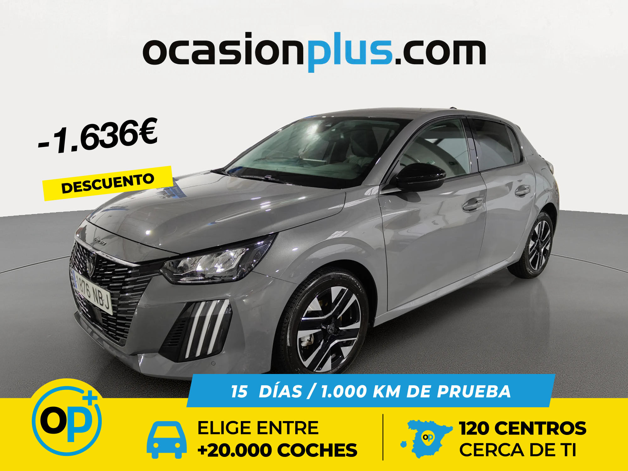 PEUGEOT 208 (PureTech 100 Allure 75 kW (100 CV)) en Madrid