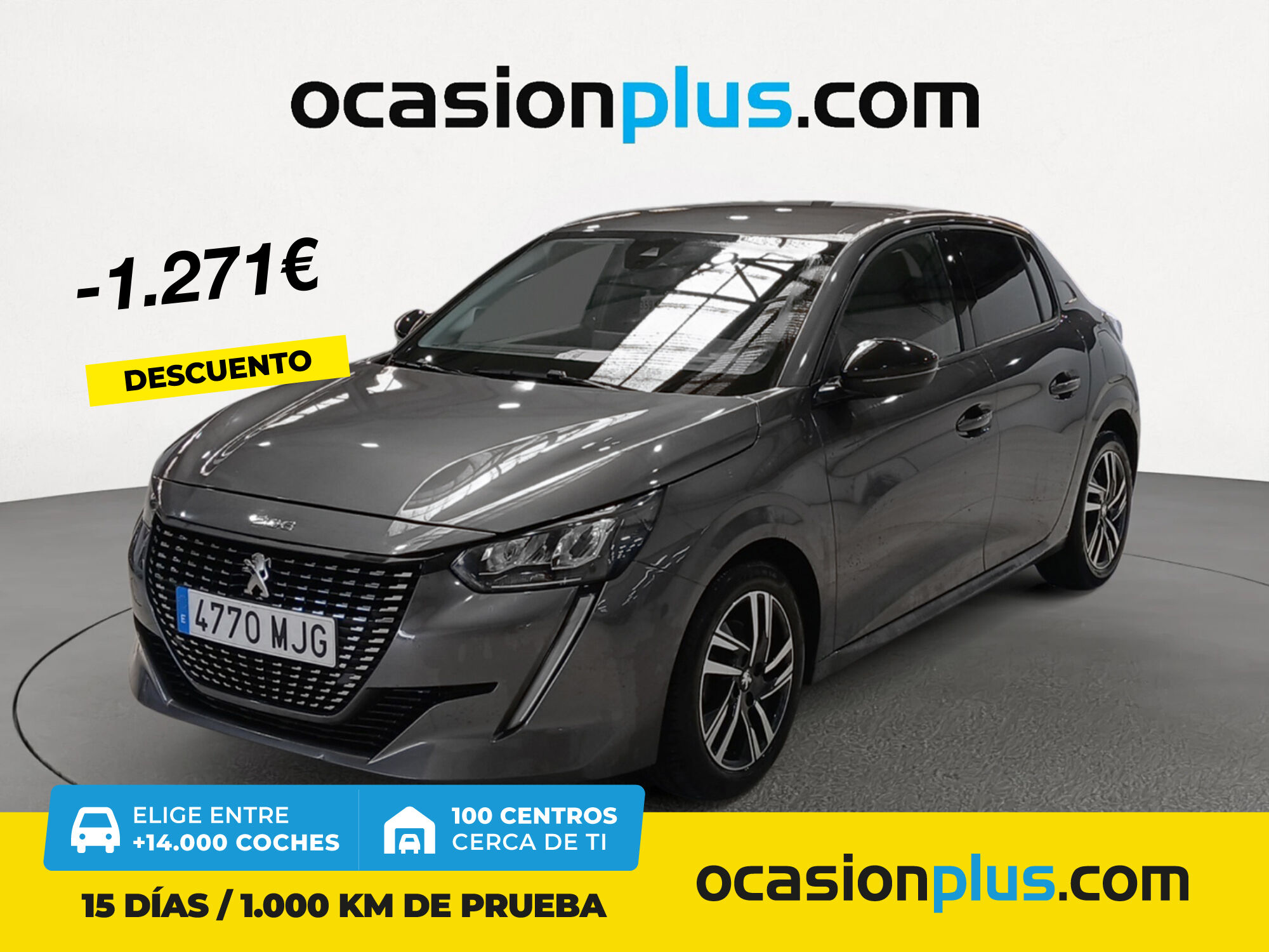 PEUGEOT 208 (PureTech 100 Allure 75 kW (100 CV)) en Madrid