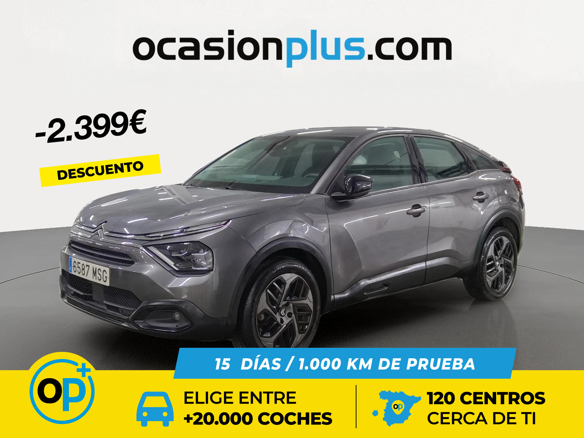 CITROEN C4 (Hybrid 136 Plus e-DCS6 100 kW (136 CV)) en Madrid