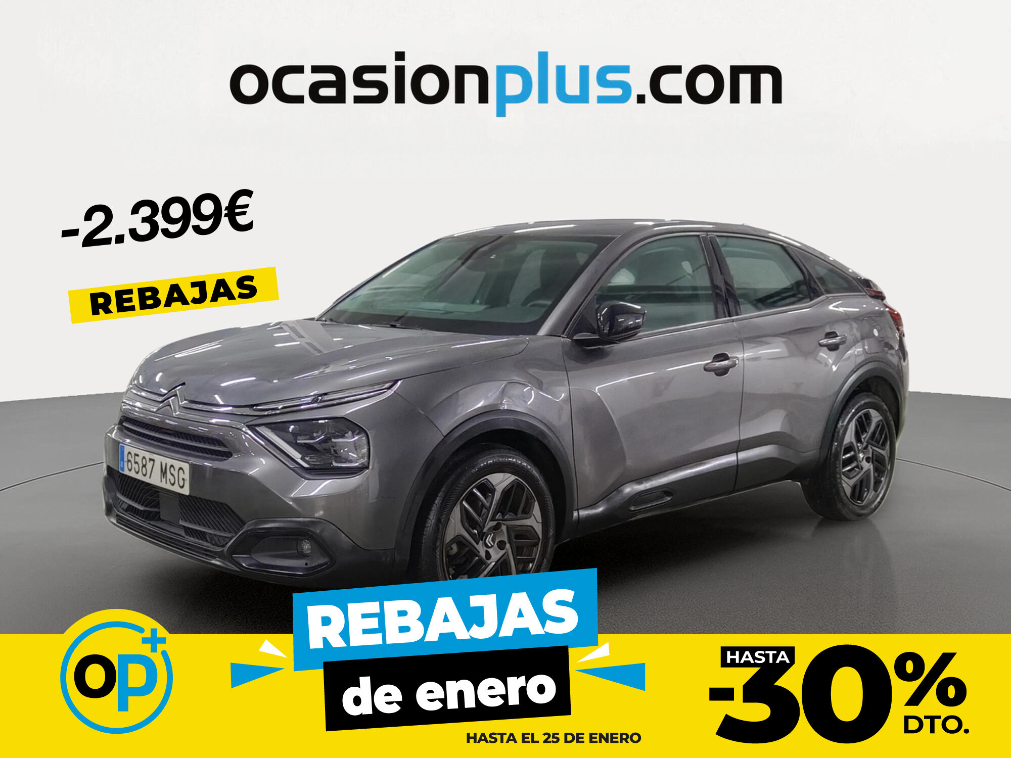 CITROEN C4 (Hybrid 136 Plus e-DCS6 100 kW (136 CV)) en Madrid