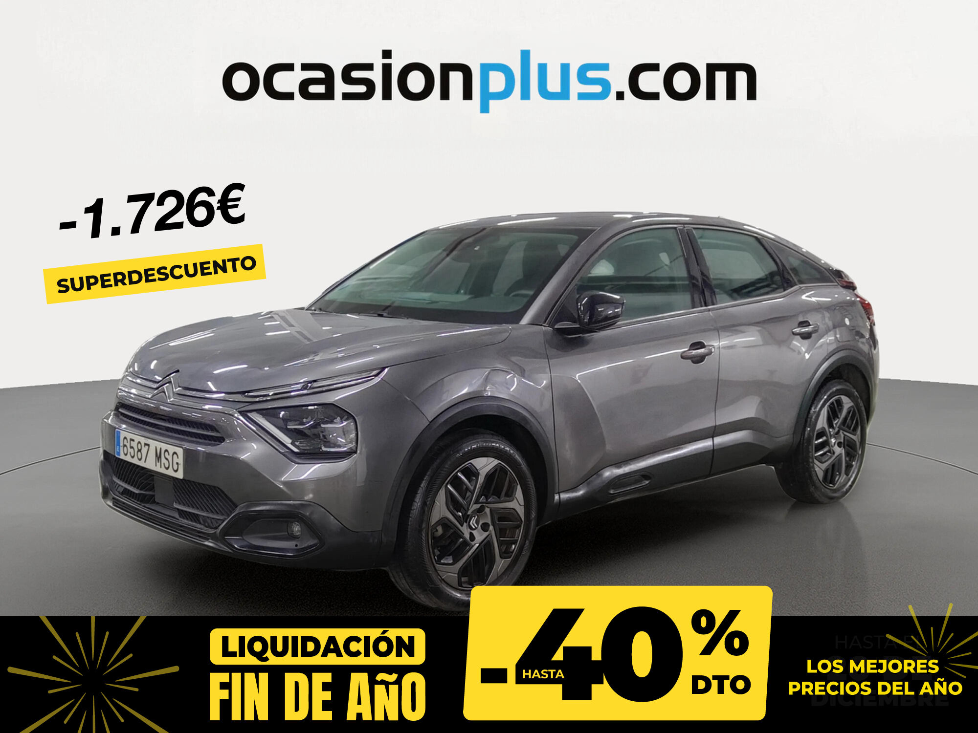 CITROEN C4 (Hybrid 136 Plus e-DCS6 100 kW (136 CV)) en Madrid