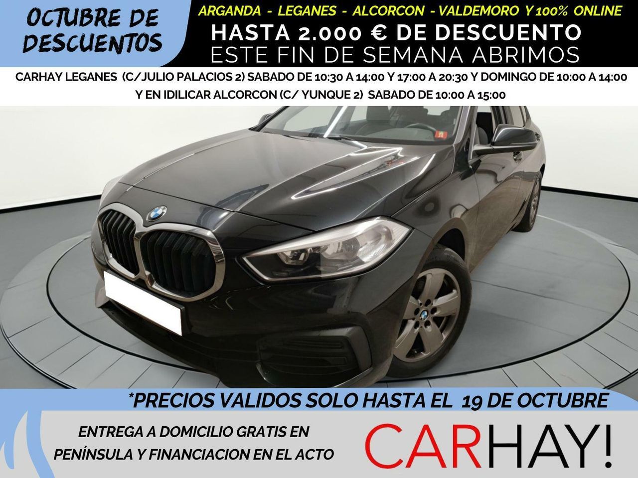 BMW Serie 1 (REEKS HATCH 116DA (85 KW) 5D) en Madrid
