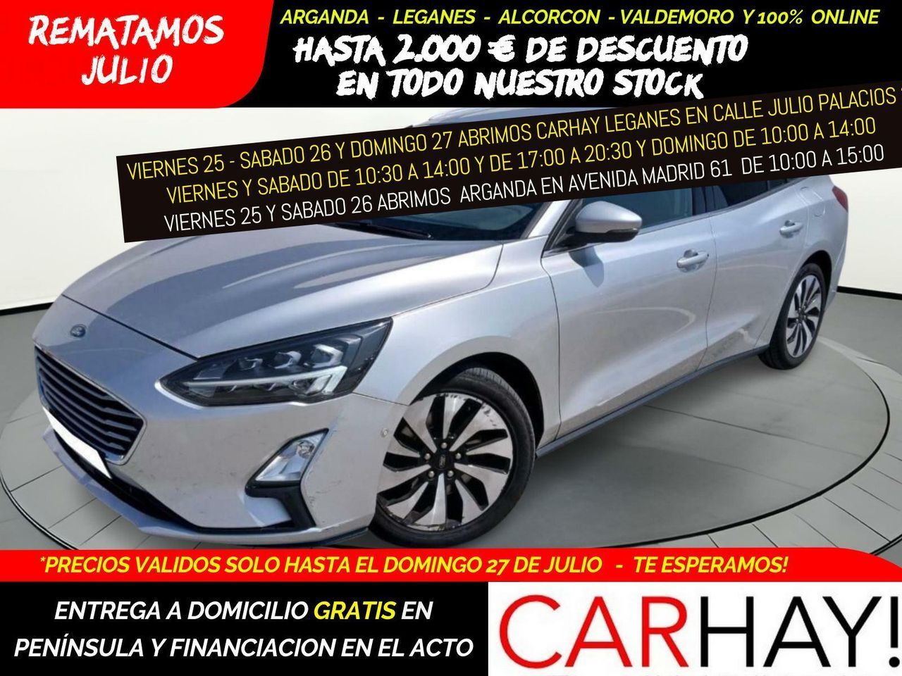 FORD Focus (SPORTBREAK TRENDPLUS 1.5 AUTOMAT 120CV) en Madrid
