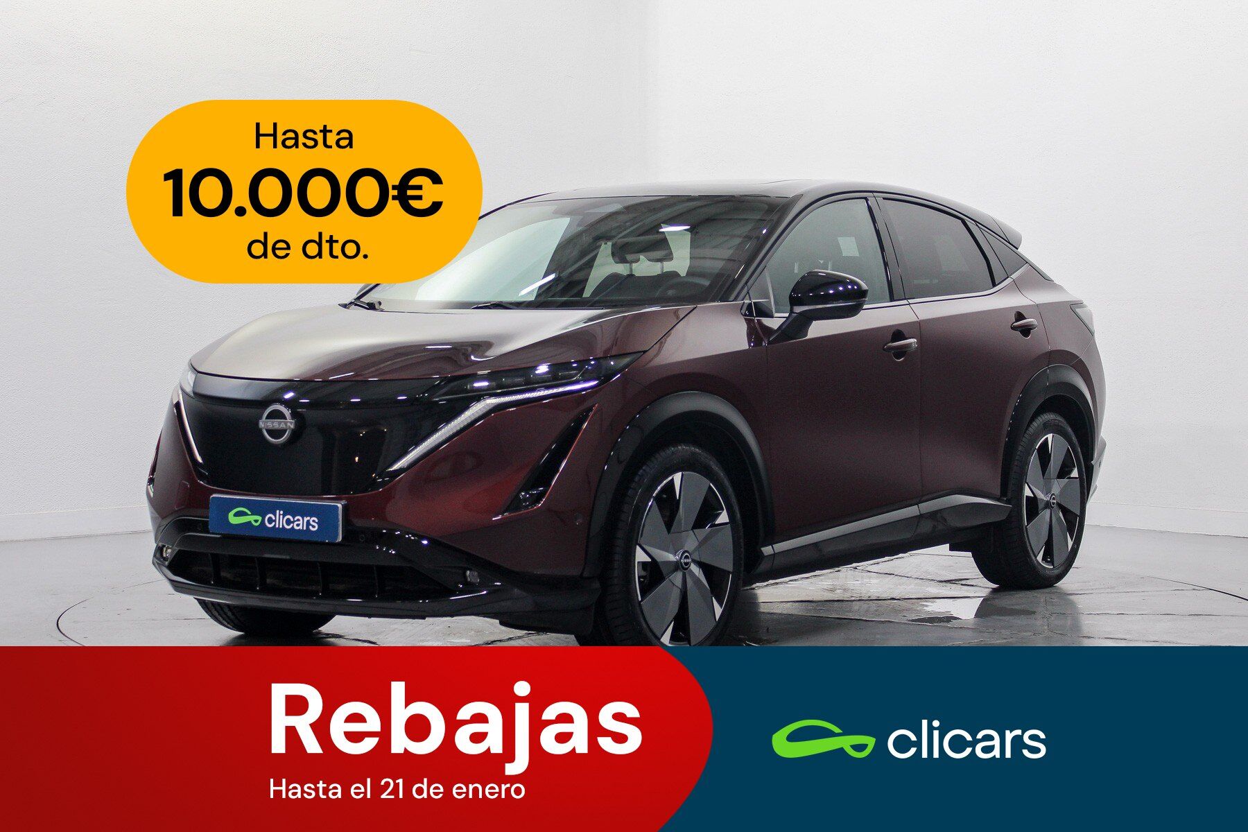 NISSAN Ariya (Ariya Advance 225kW 87 kWh 4x4 e-4ORCE) en Madrid