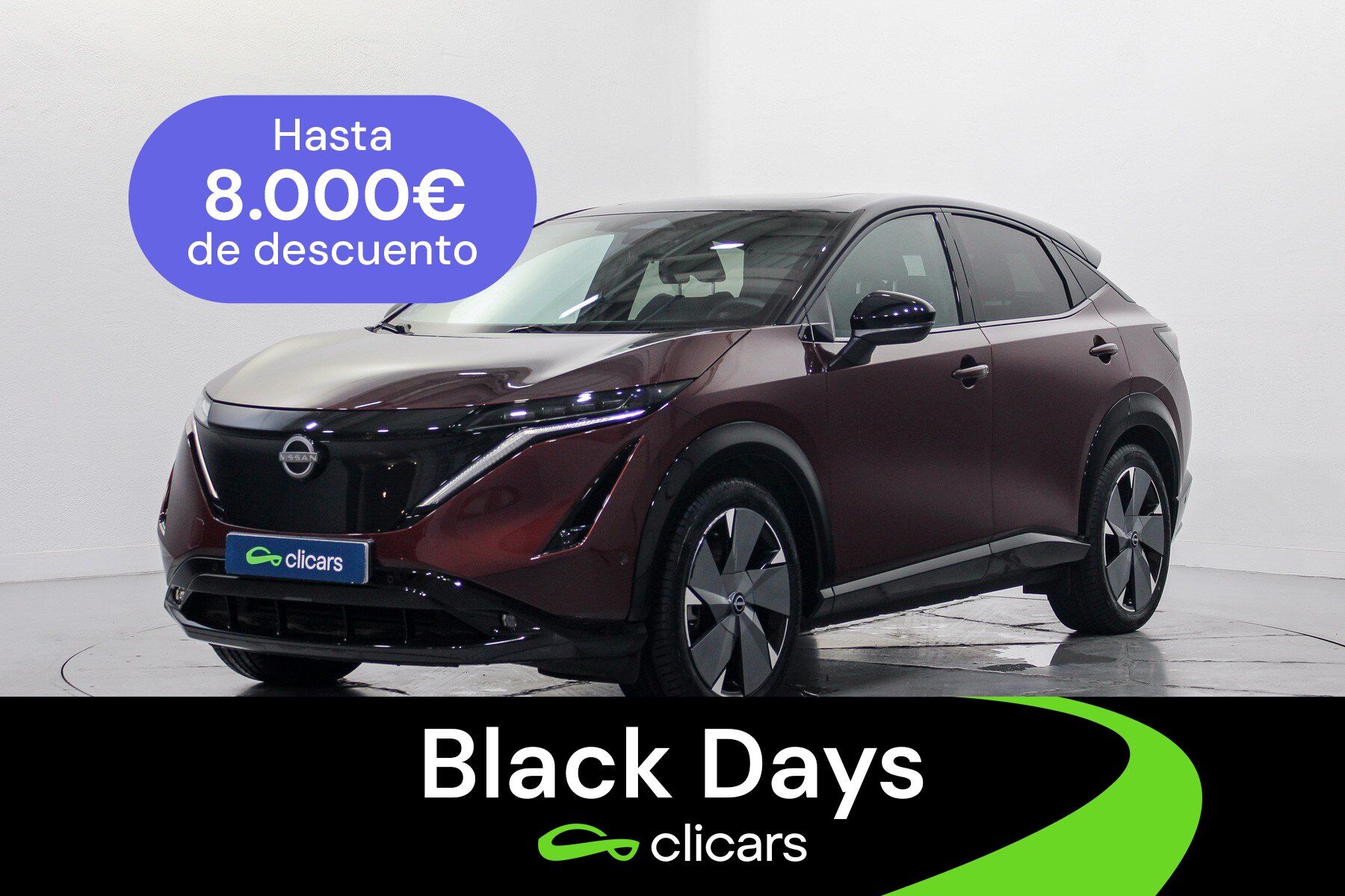 NISSAN Ariya (Ariya Advance 225kW 87 kWh 4x4 e-4ORCE) en Madrid