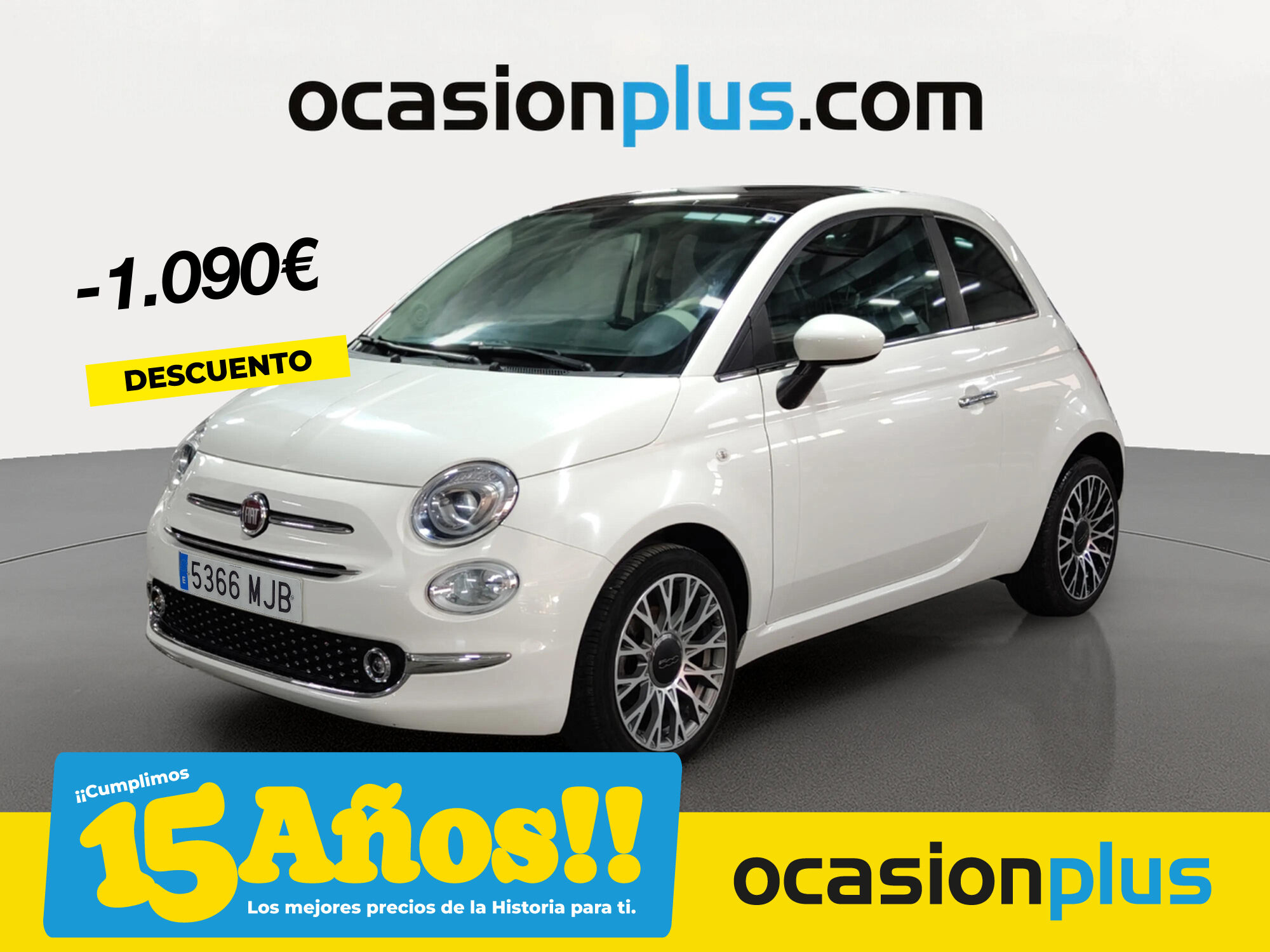 FIAT 500 (1.0 Hybrid Dolcevita 51 kW (70 CV)) en Madrid