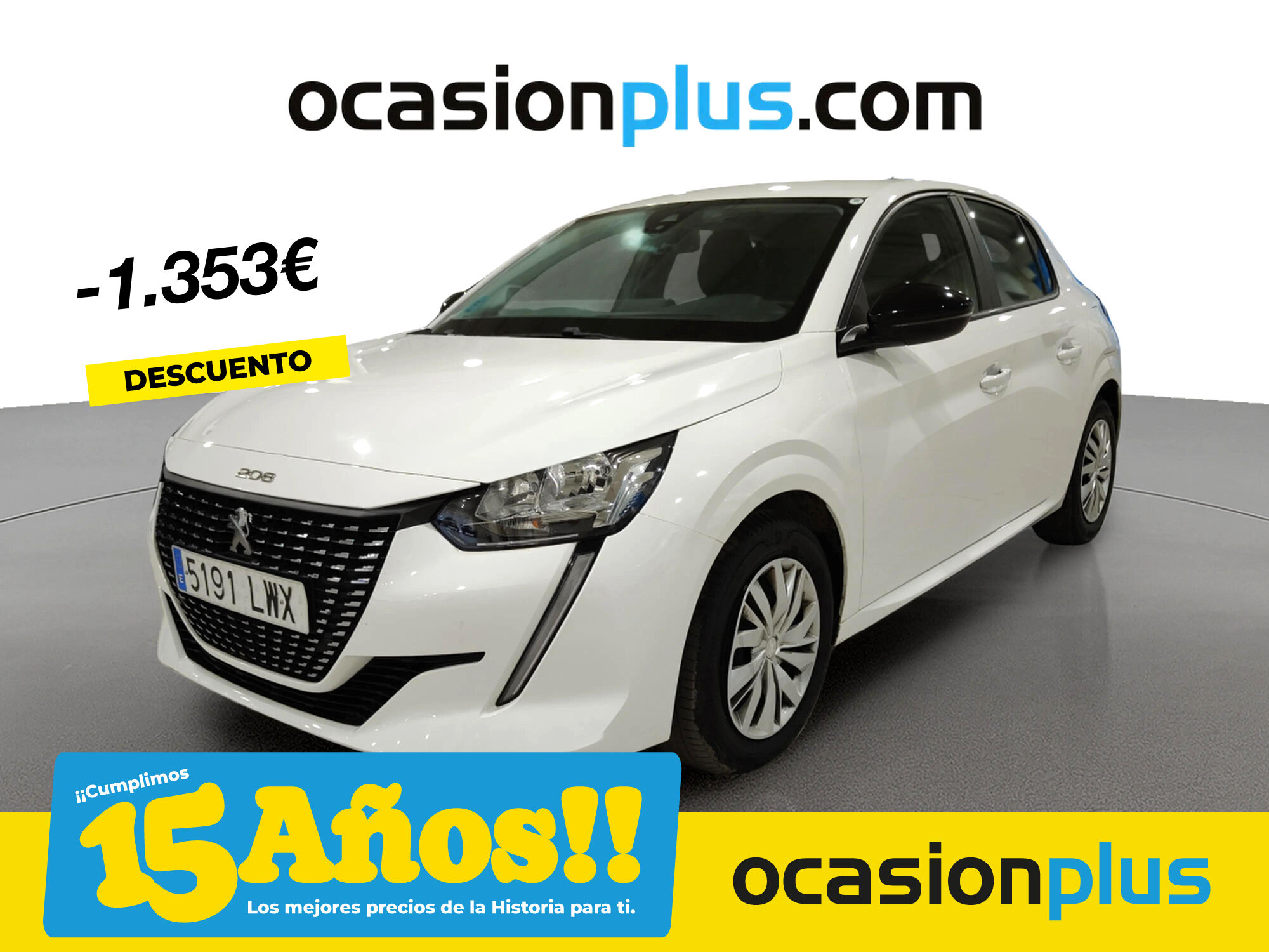 PEUGEOT 208 (BlueHDi 100 Active 75 kW (100 CV)) en Madrid