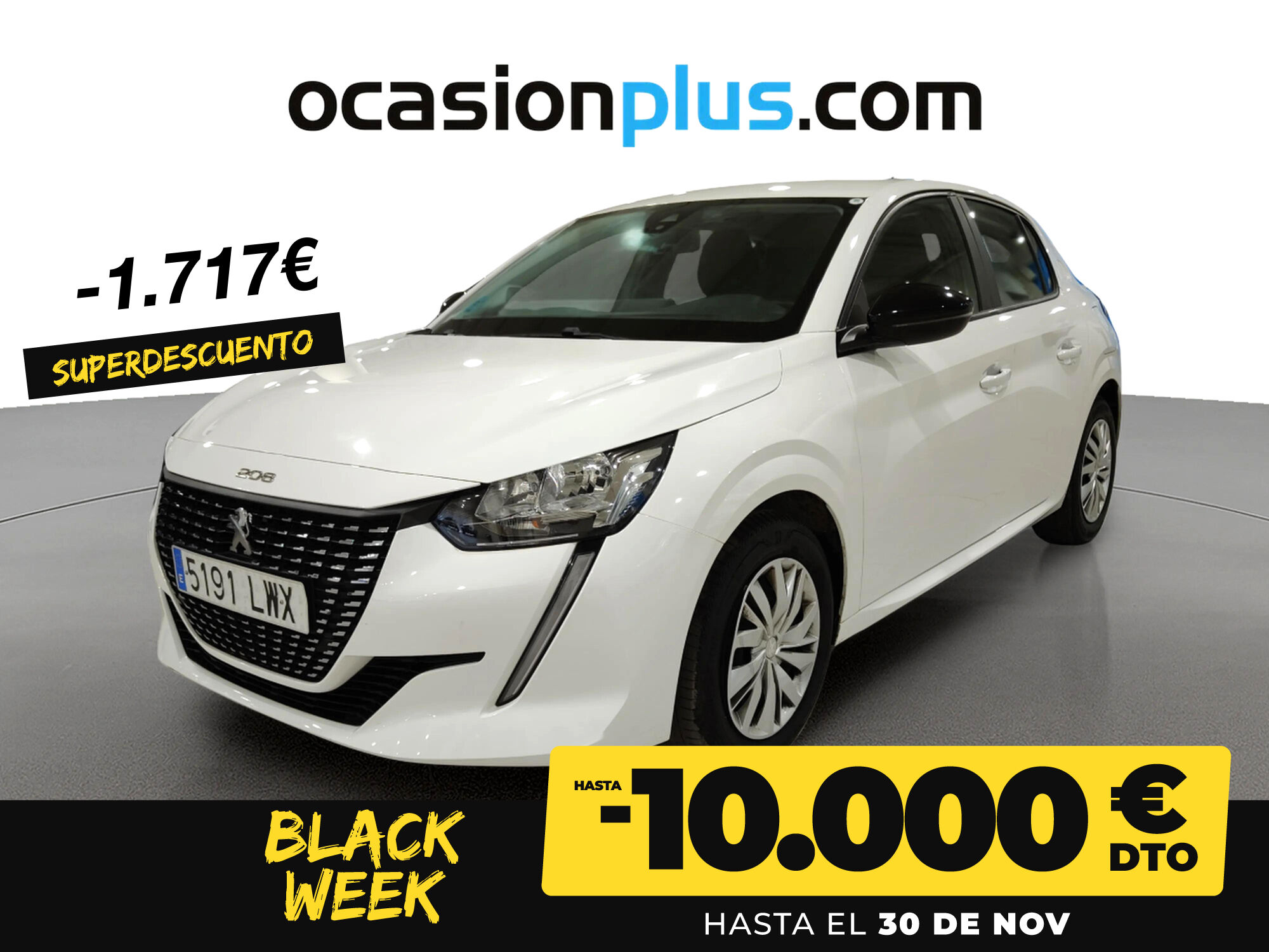PEUGEOT 208 (BlueHDi 100 Active 75 kW (100 CV)) en Madrid
