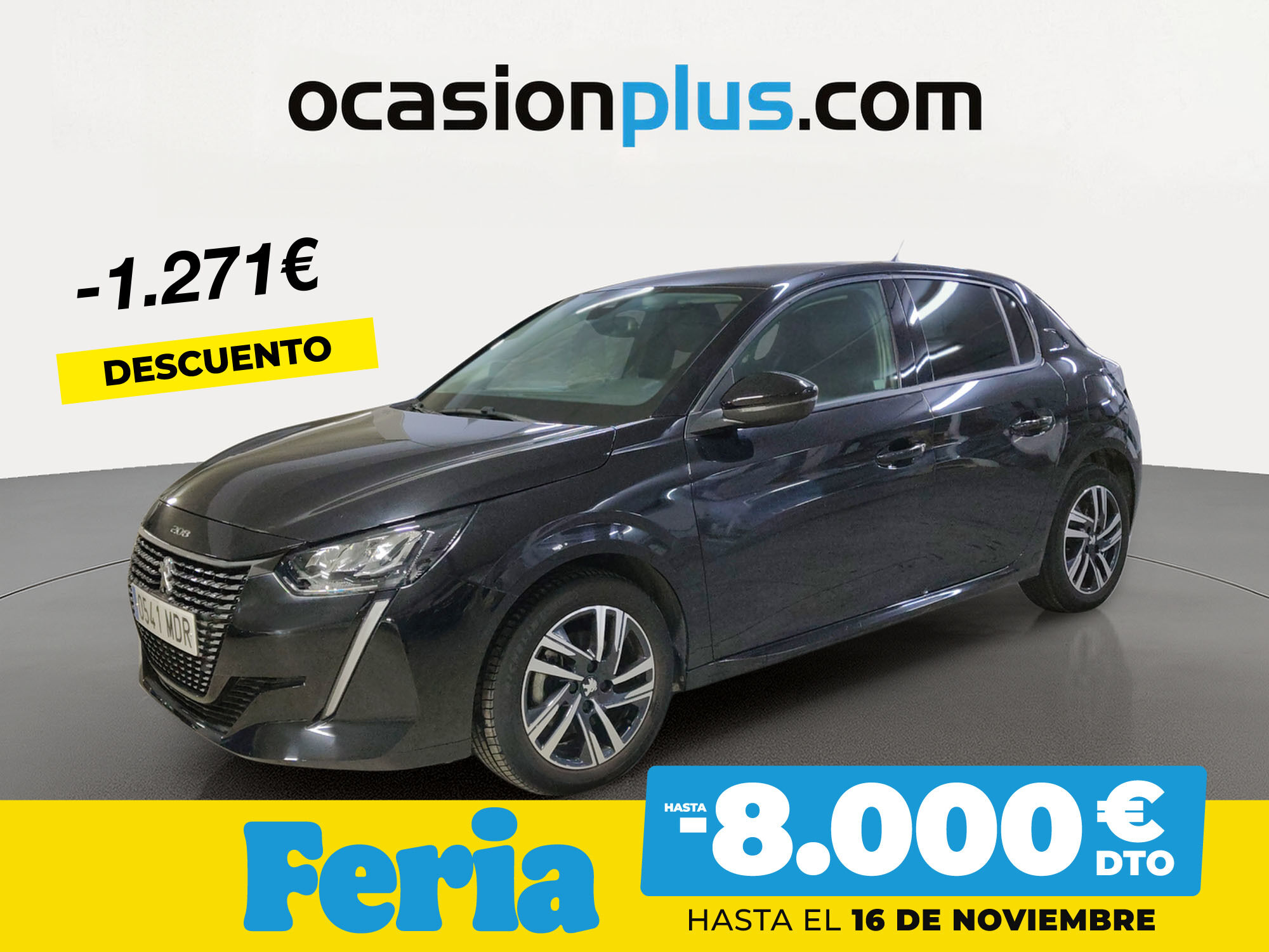 PEUGEOT 208 (PureTech 100 Allure 75 kW (100 CV)) en Madrid