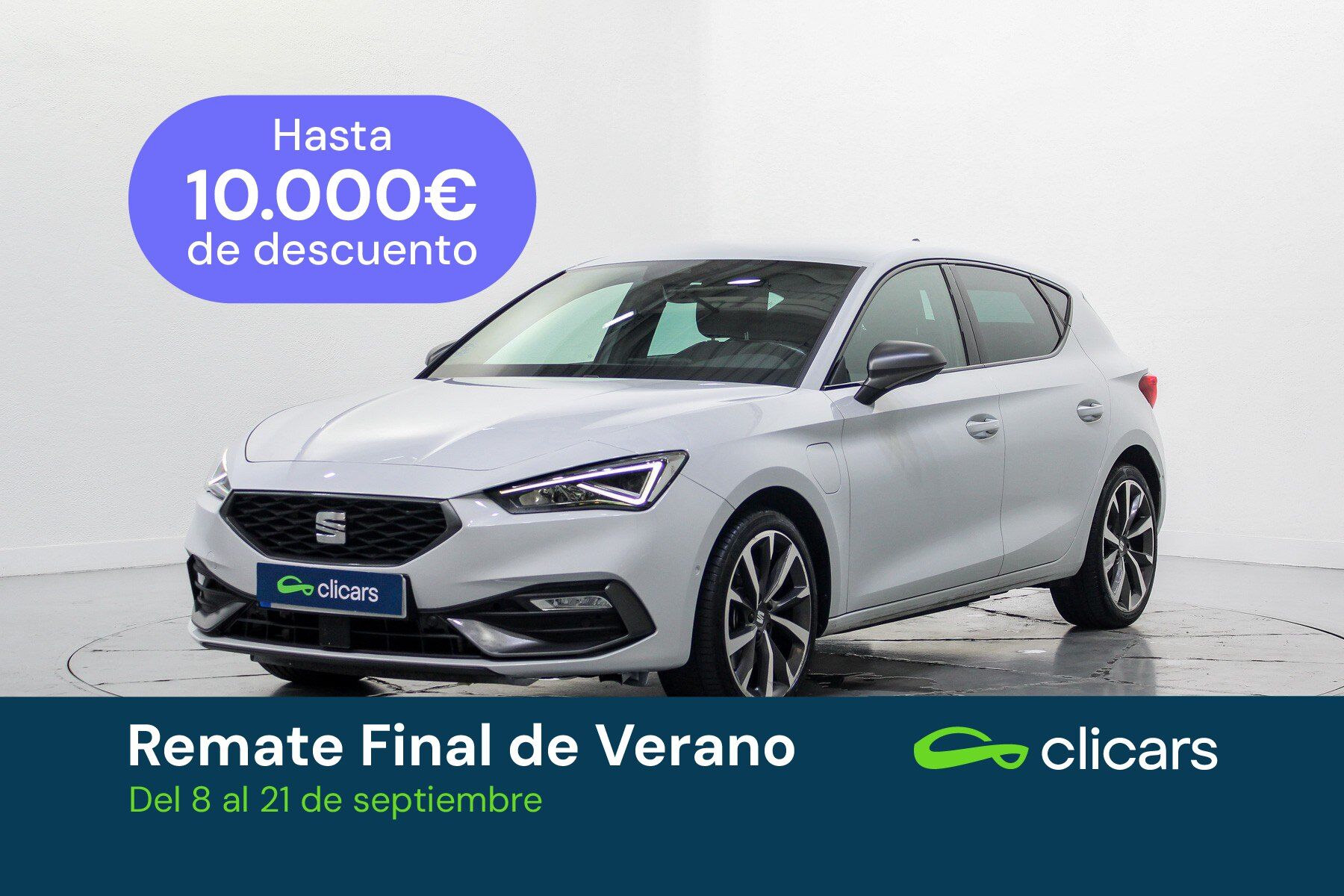 SEAT León (León 1.4 TSI e-Hybrid S&S FR DSG-6 204) en Madrid