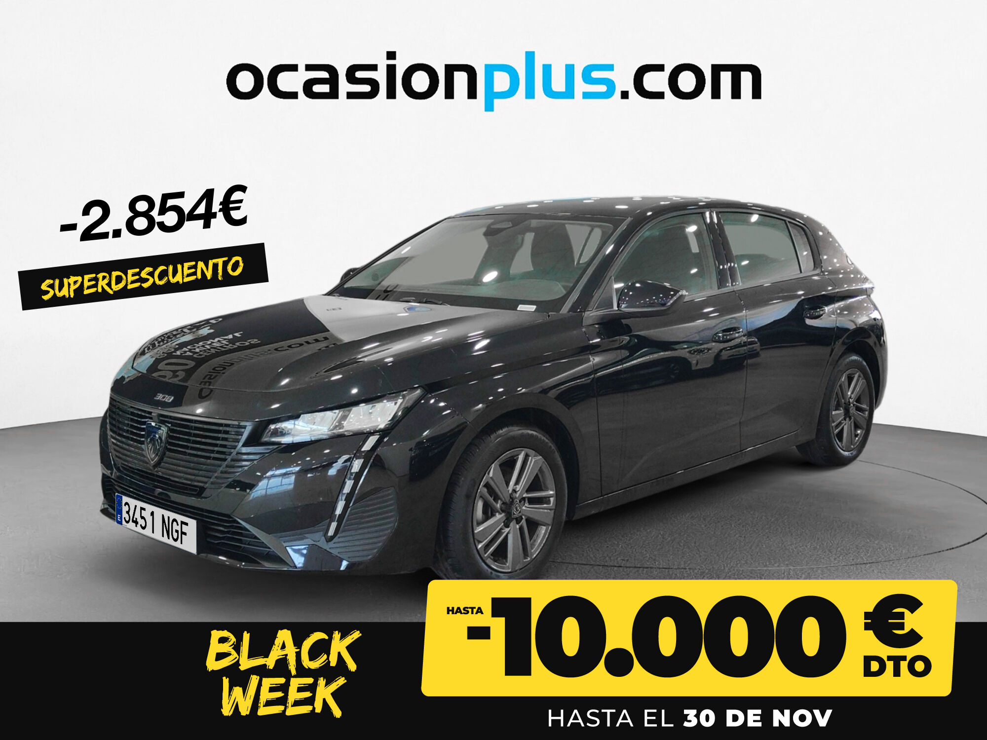PEUGEOT 308 (PureTech 130 S&S Active Pack EAT8 96 kW (130 CV)) en Madrid