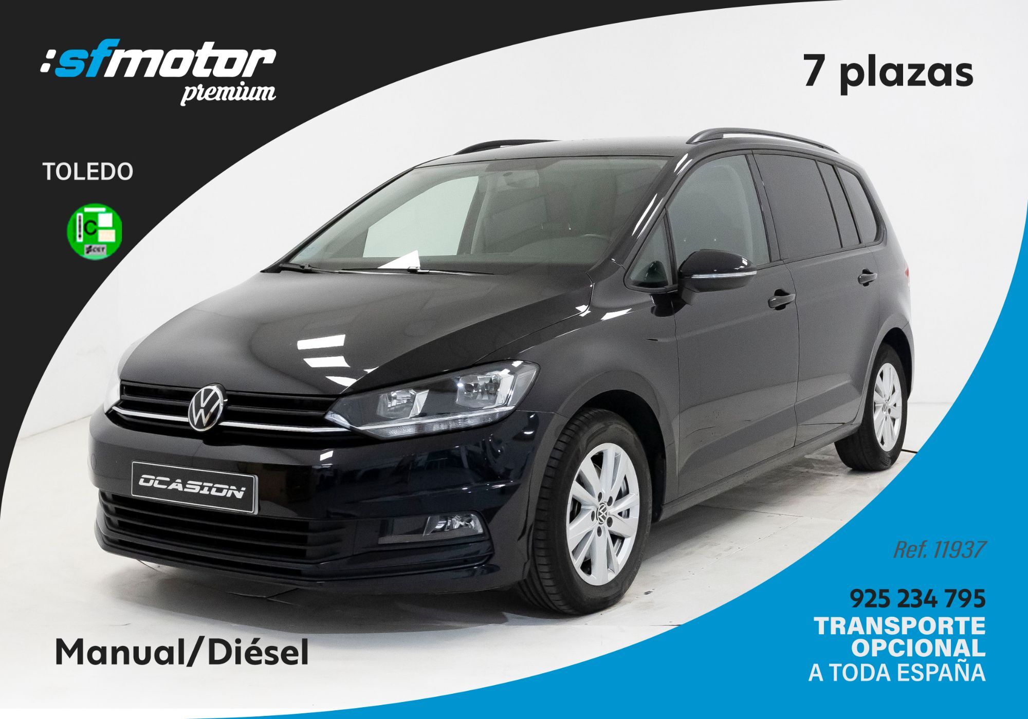 VOLKSWAGEN Touran (2.0TDI Advance 90kW) en Toledo