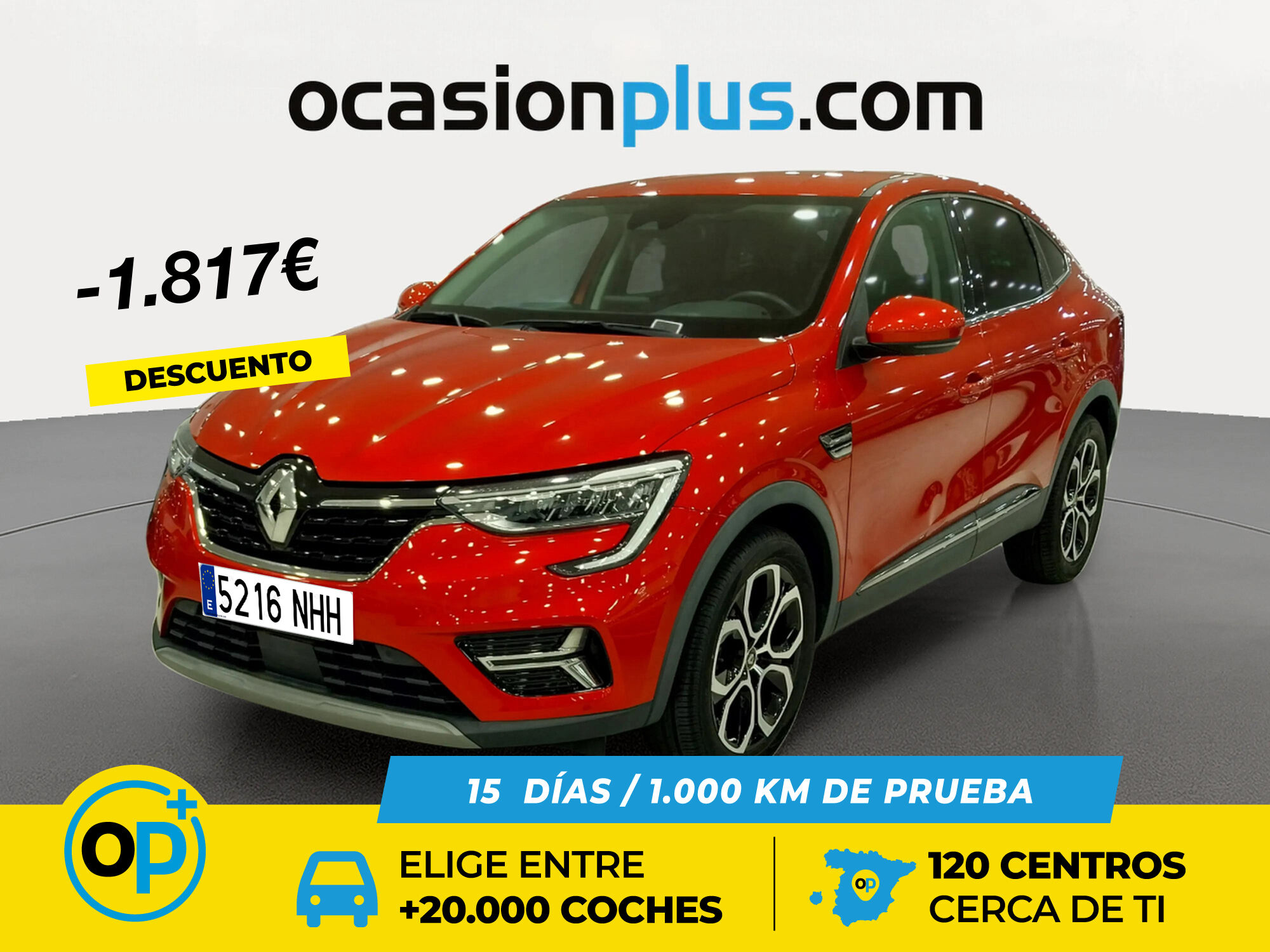 RENAULT Arkana (Techno TCe 140 Mild hybrid EDC 103 kW (140 CV)) en Madrid