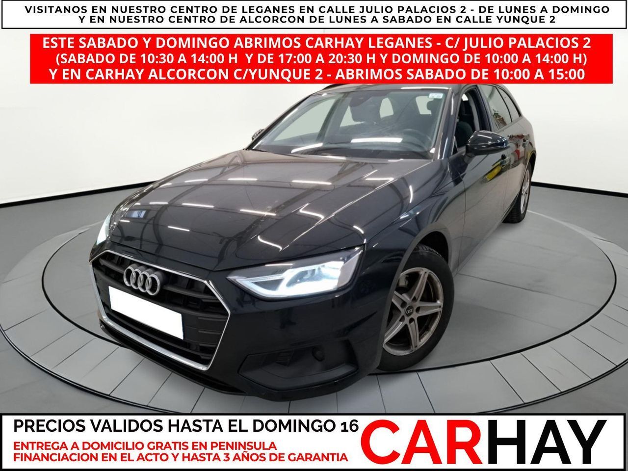 AUDI A4 (Avant 35 TFSI 150ch S tronic 7 HIBRIDO) en Madrid