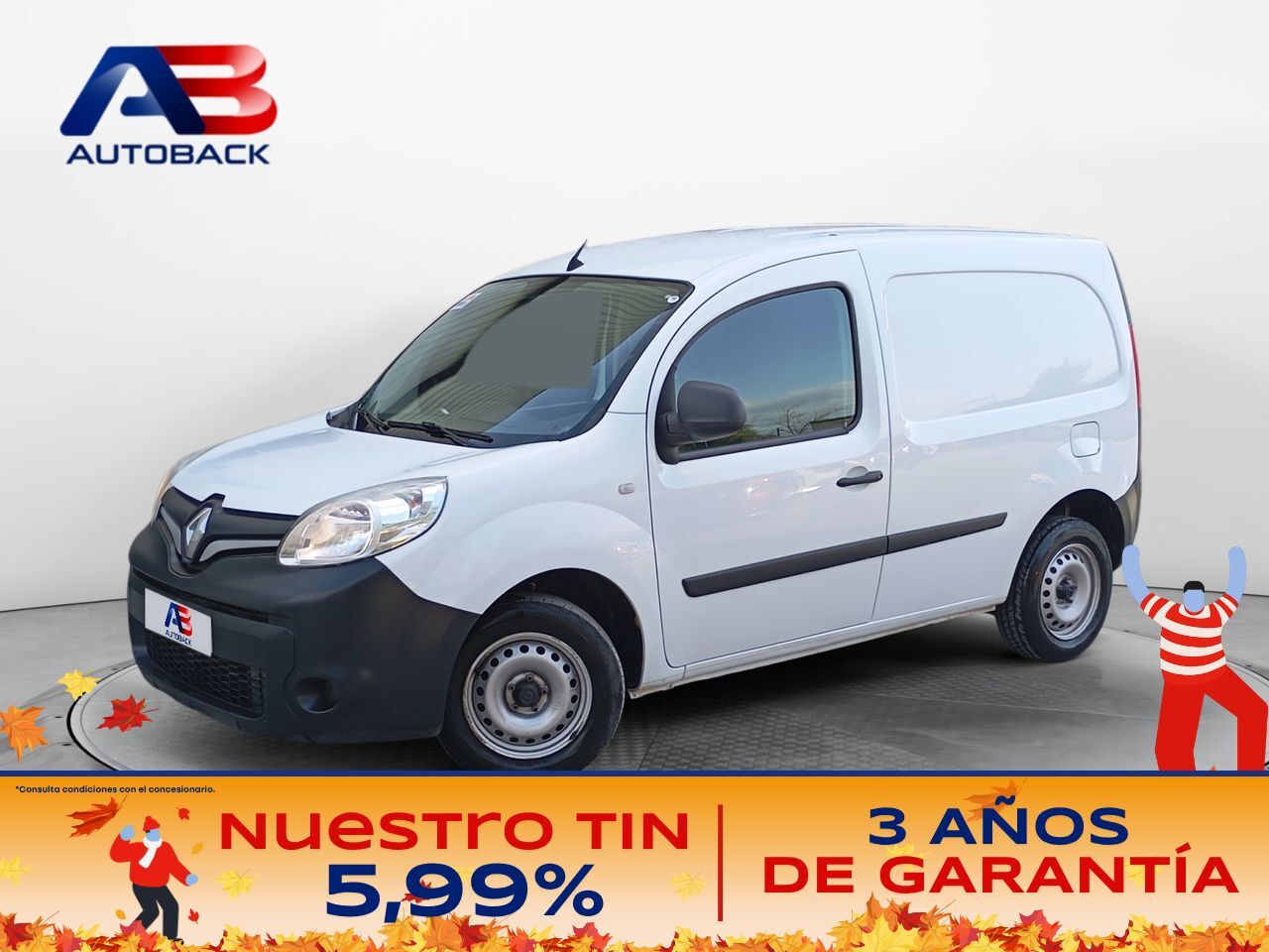 RENAULT Kangoo (EXPRESS (O) Profesional Blue dCi 70kW (95CV) 3 Puertas) en 